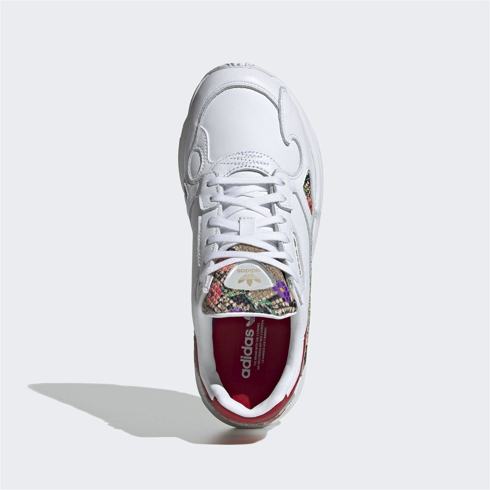 adidas Originals Womens Falcon Shoes - White - ViaductClothing - -