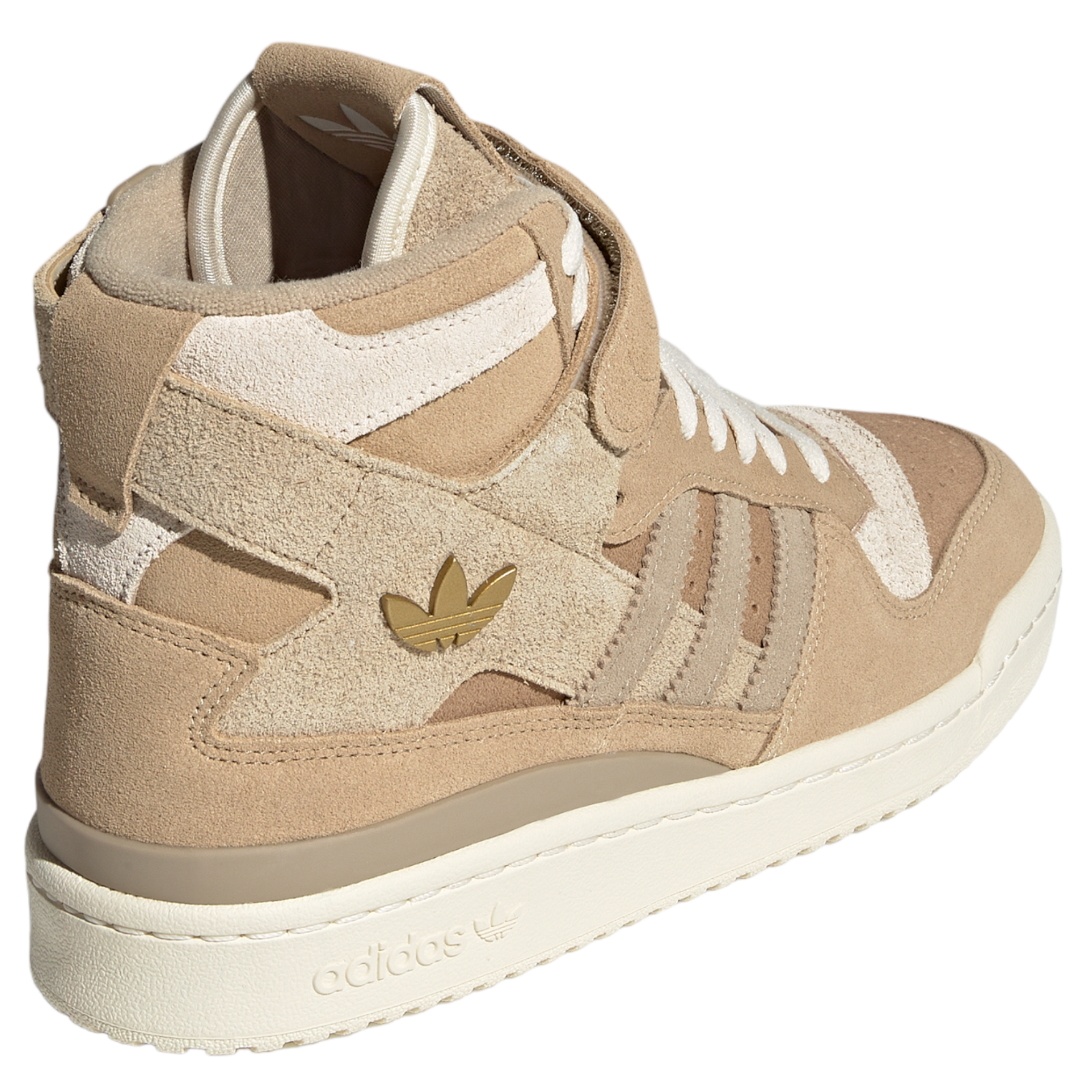 adidas Originals Womens Forum 84 Hi Shoes - Beige Tone - ViaductClothing - -