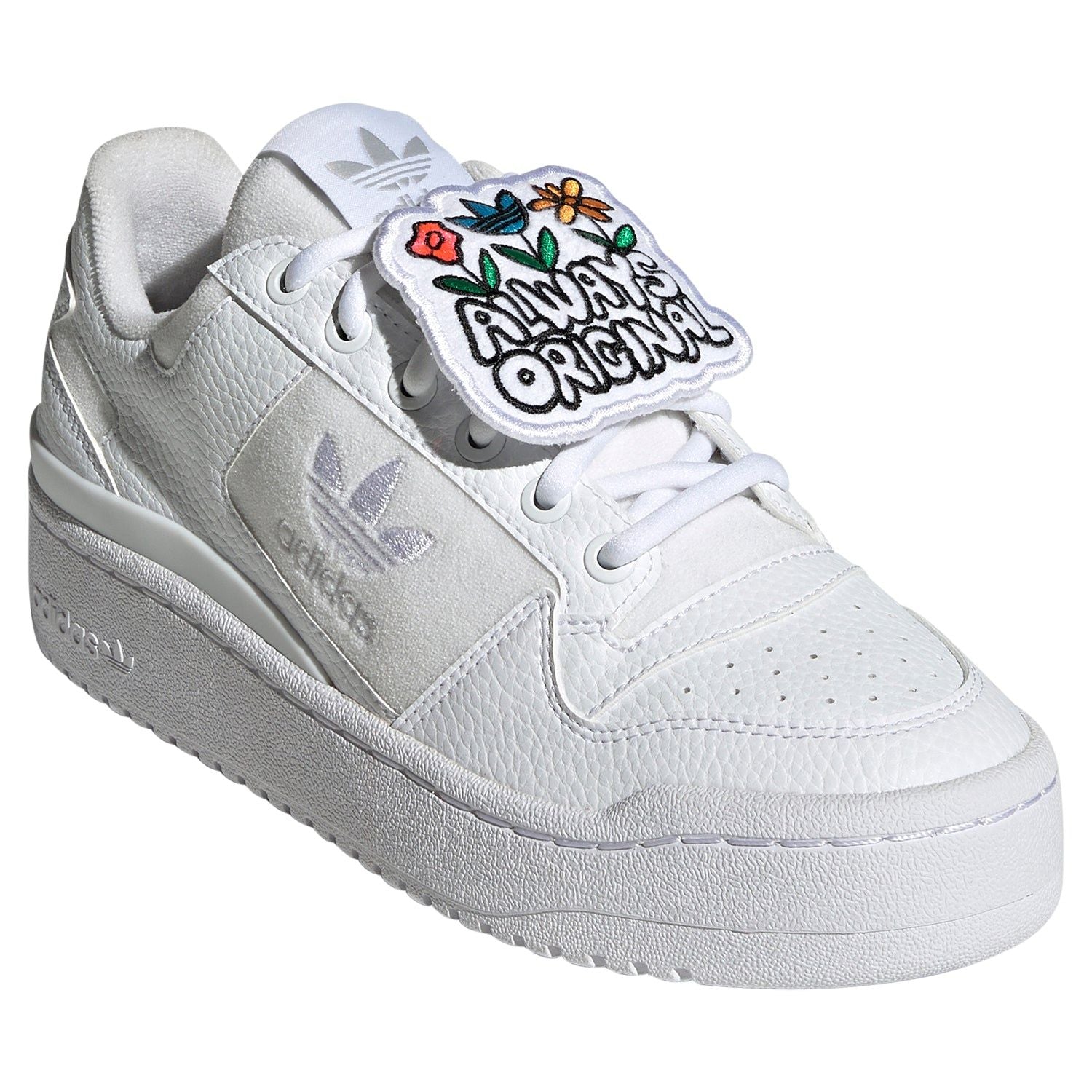 adidas Originals Womens Forum Bold 'Always Original' Trainers - White - ViaductClothing - -