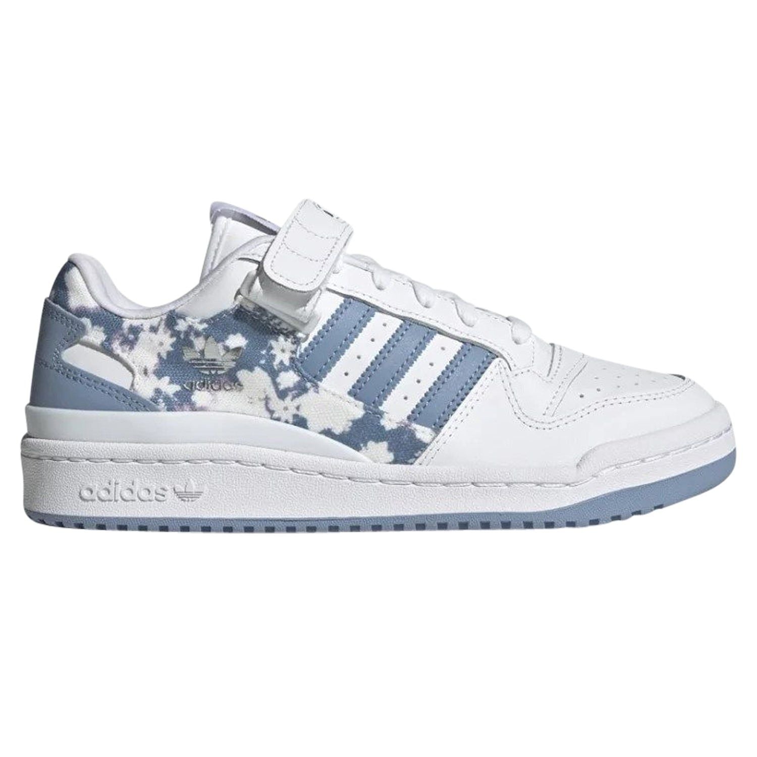 adidas Originals Womens Forum Low Shoes - Floral Ambient Sky - ViaductClothing - -