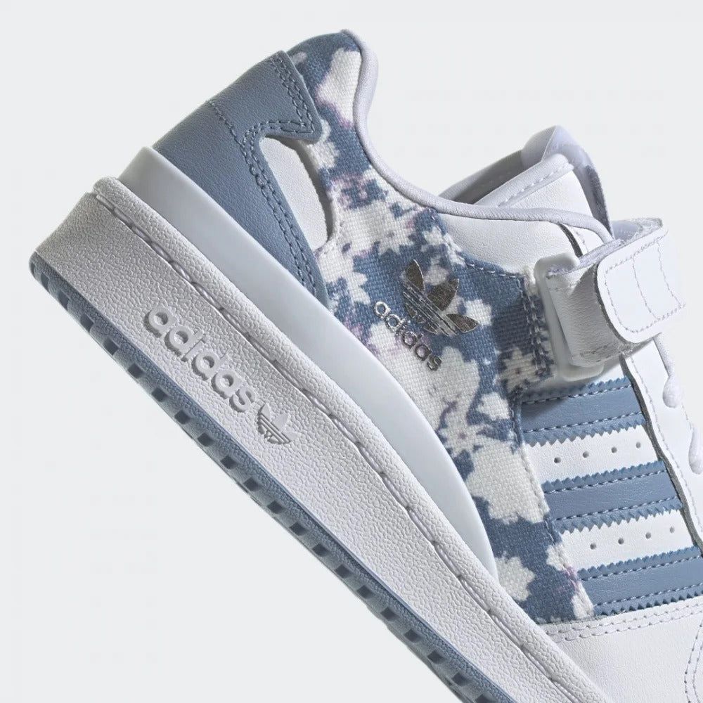 adidas Originals Womens Forum Low Shoes - Floral Ambient Sky - ViaductClothing - -