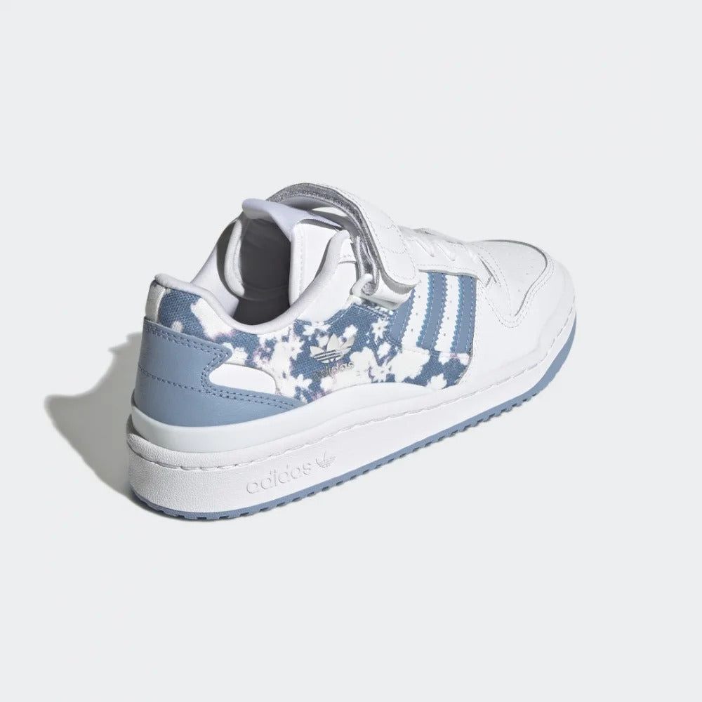 adidas Originals Womens Forum Low Shoes - Floral Ambient Sky - ViaductClothing - -