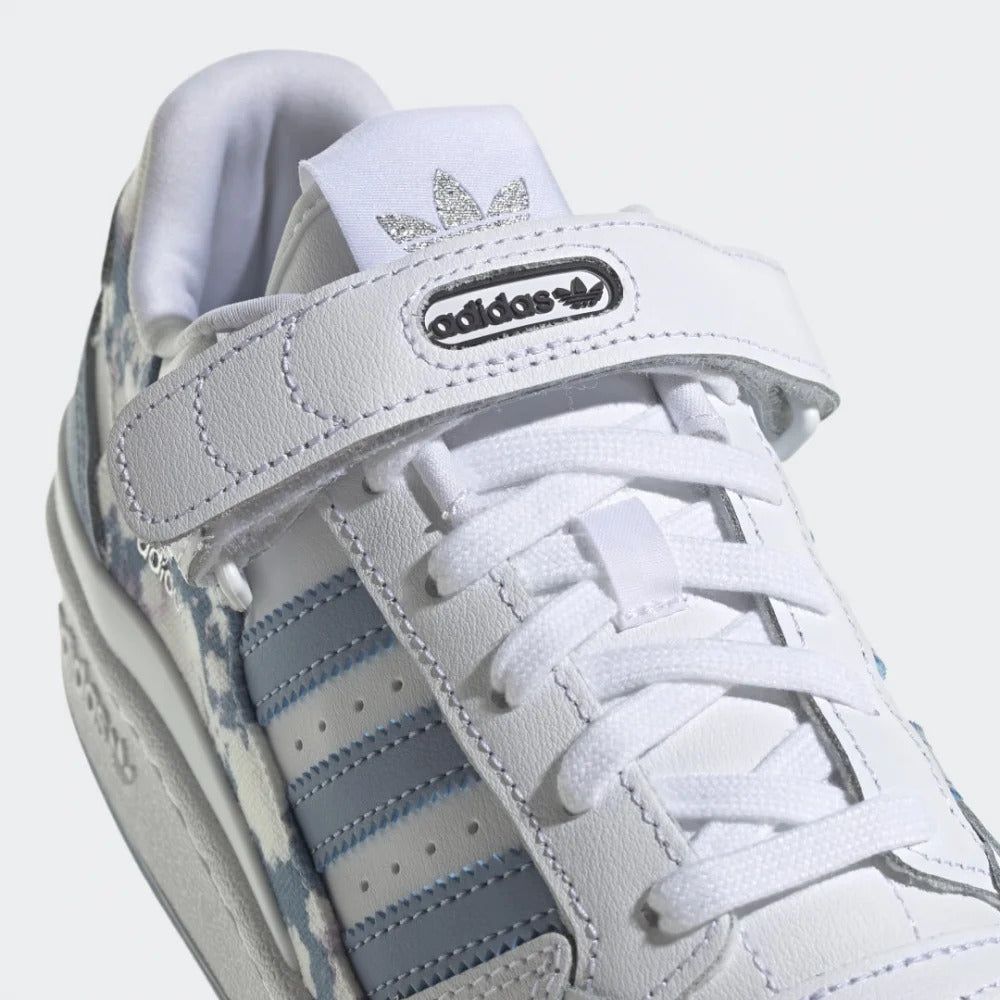 adidas Originals Womens Forum Low Shoes - Floral Ambient Sky - ViaductClothing - -