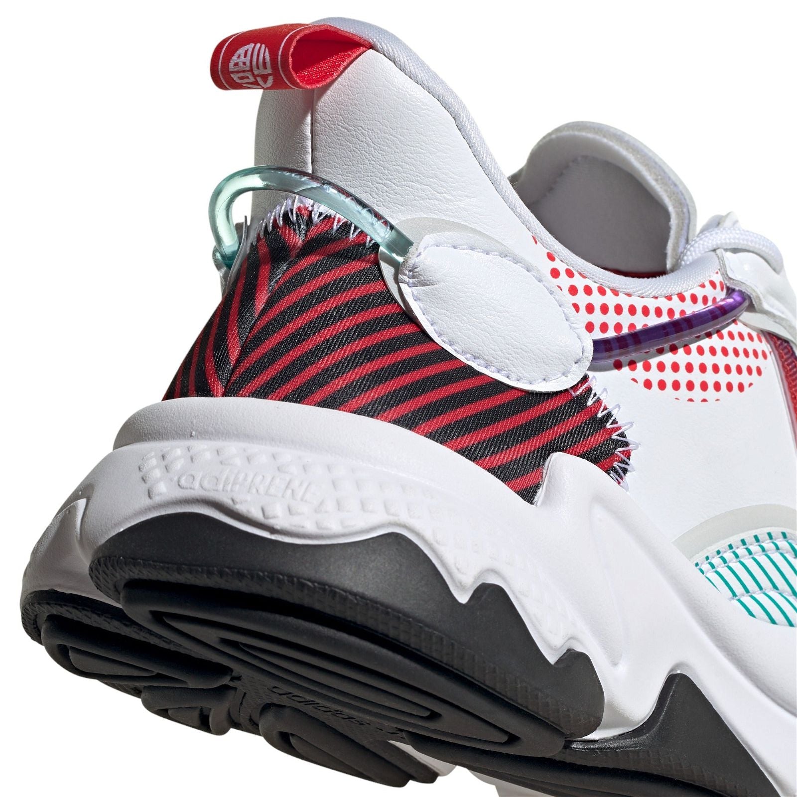 adidas Originals Womens Ozweego CNY Trainers - White - ViaductClothing - -