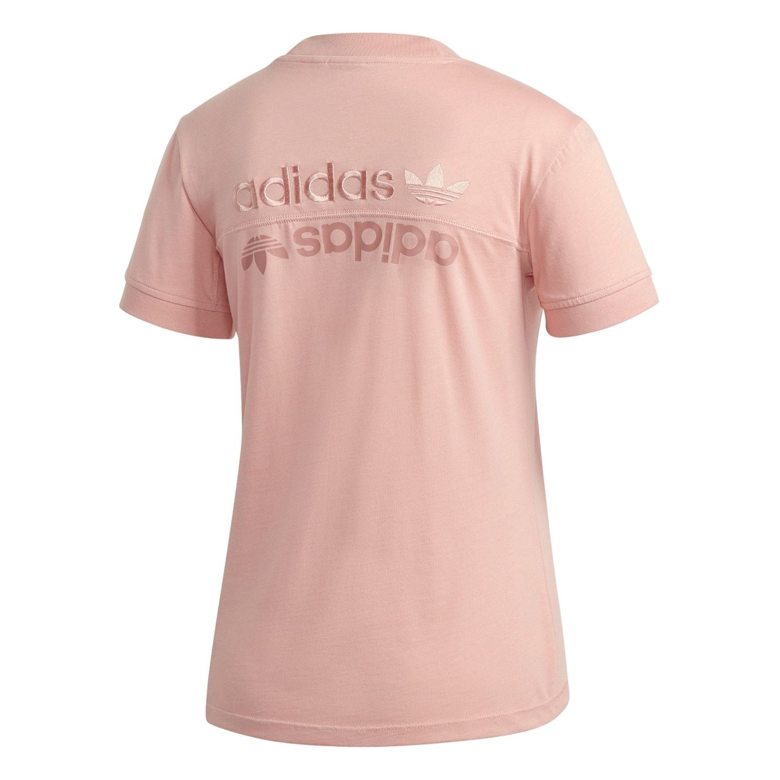 adidas Originals Womens R.Y.V. T-shirt - Trace Pink - ViaductClothing -  -