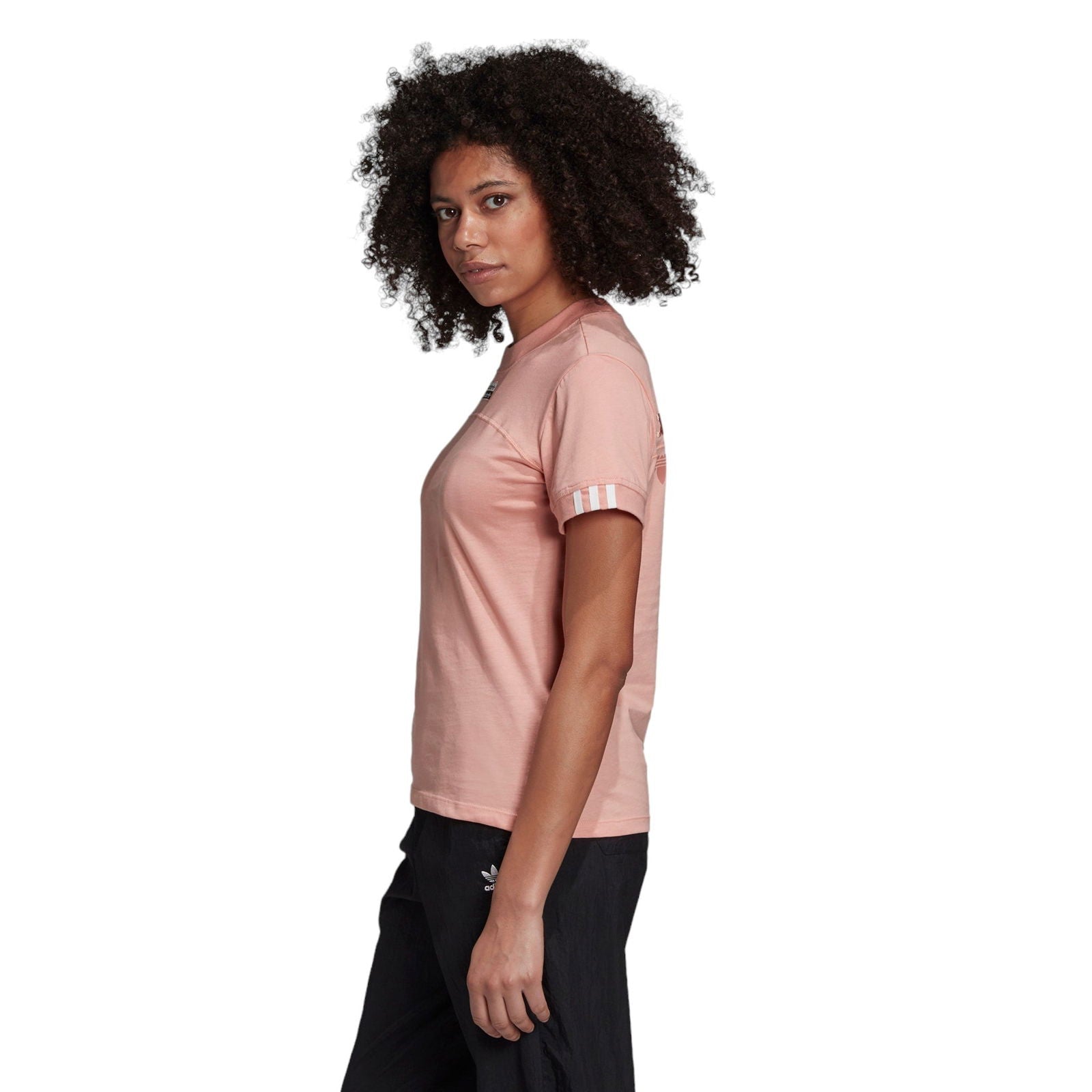 adidas Originals Womens R.Y.V. T-shirt - Trace Pink - ViaductClothing -  -