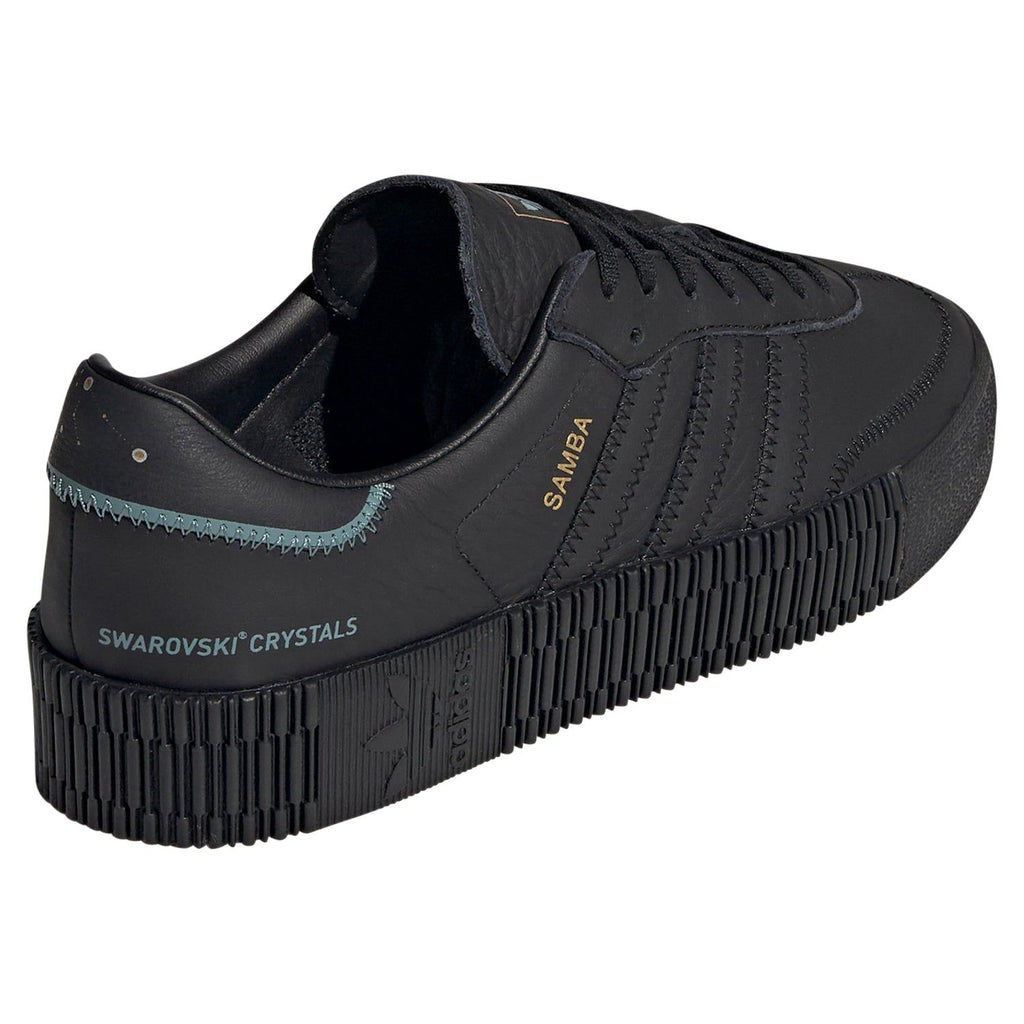 adidas Originals Womens Sambarose Shoes Core Black H05130 ViaductClothing