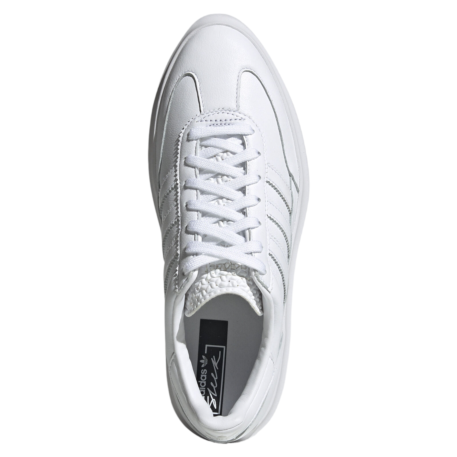 adidas Originals Womens Sleek Super 72 Retro Shoes - Cloud White - ViaductClothing -  -