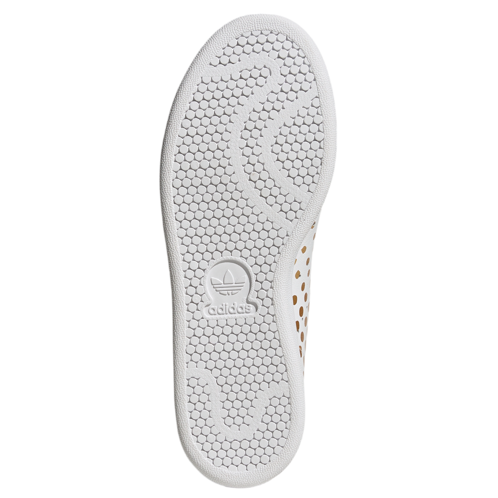 adidas Originals Womens Stan Smith Shoes - White Gold - ViaductClothing - -