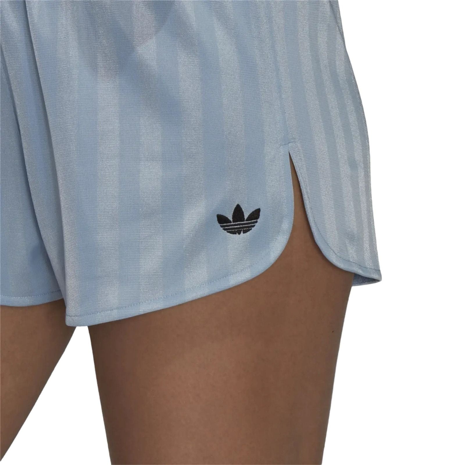 adidas Originals Womens Striped Shorts - Blue - ViaductClothing - -