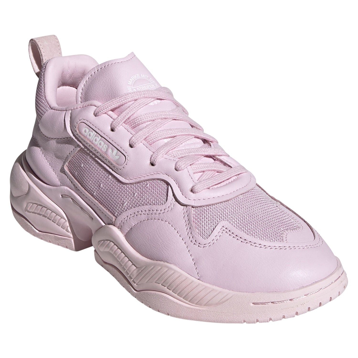 adidas Originals Womens Supercourt RX Shoes - Clear Pink - ViaductClothing - -