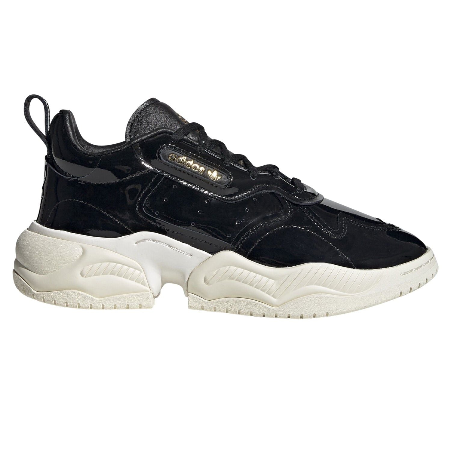 adidas Originals Womens Supercourt RX Shoes - Core Black - ViaductClothing - -