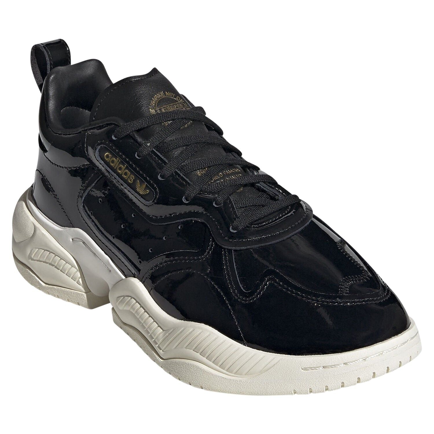 adidas Originals Womens Supercourt RX Shoes - Core Black - ViaductClothing - -