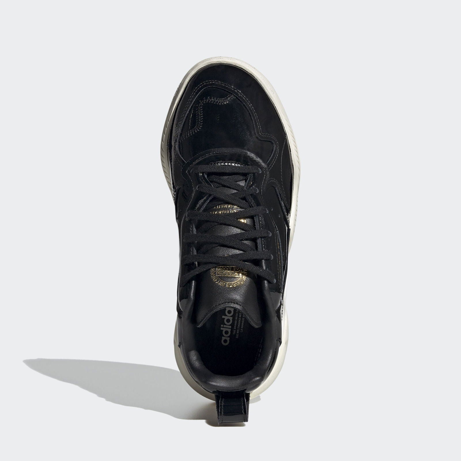 adidas Originals Womens Supercourt RX Shoes - Core Black - ViaductClothing - -