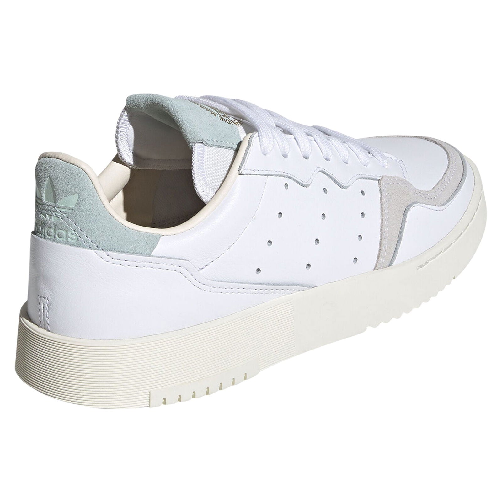 adidas Originals Womens Supercourt Shoes - White - ViaductClothing - -