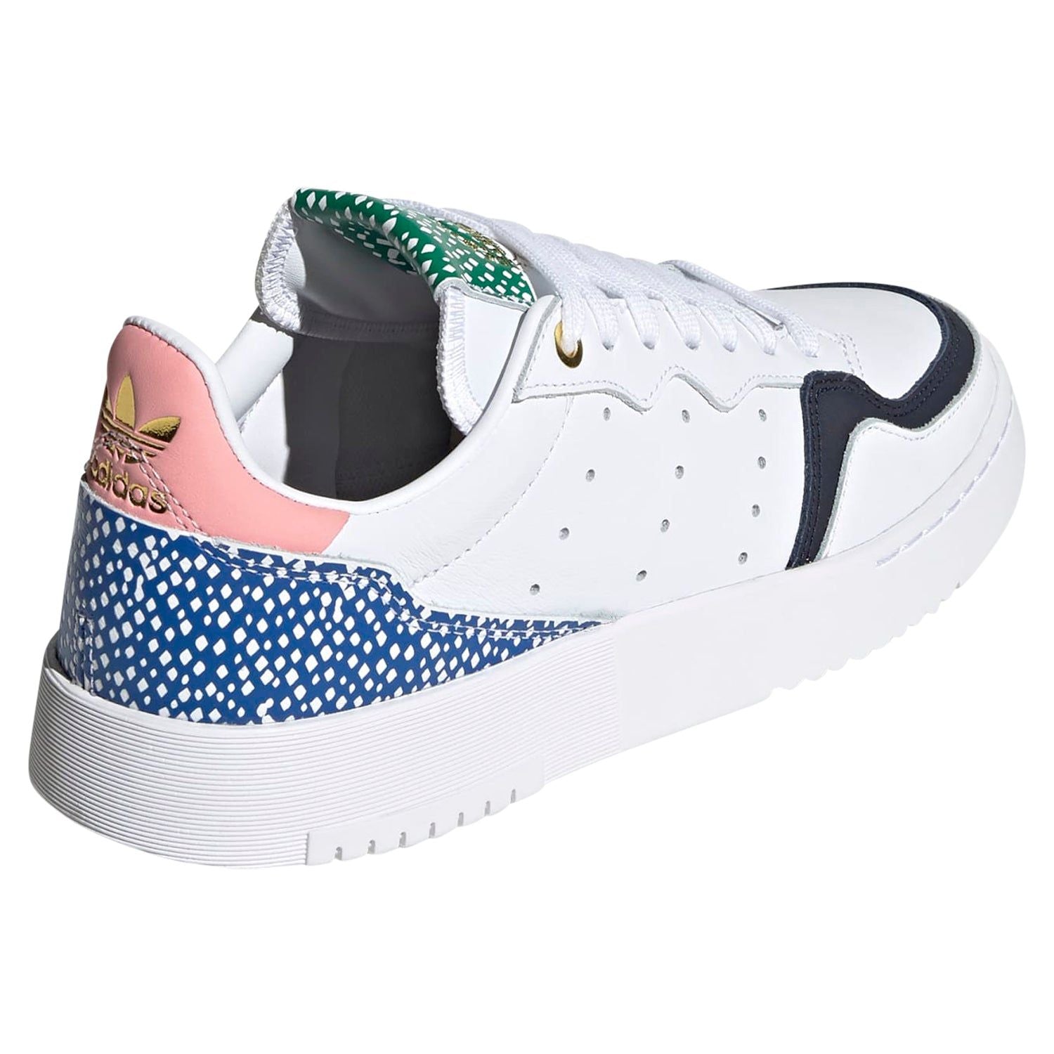 adidas Originals Womens Supercourt x Her Studio London Shoes - Diamond Print - ViaductClothing - -