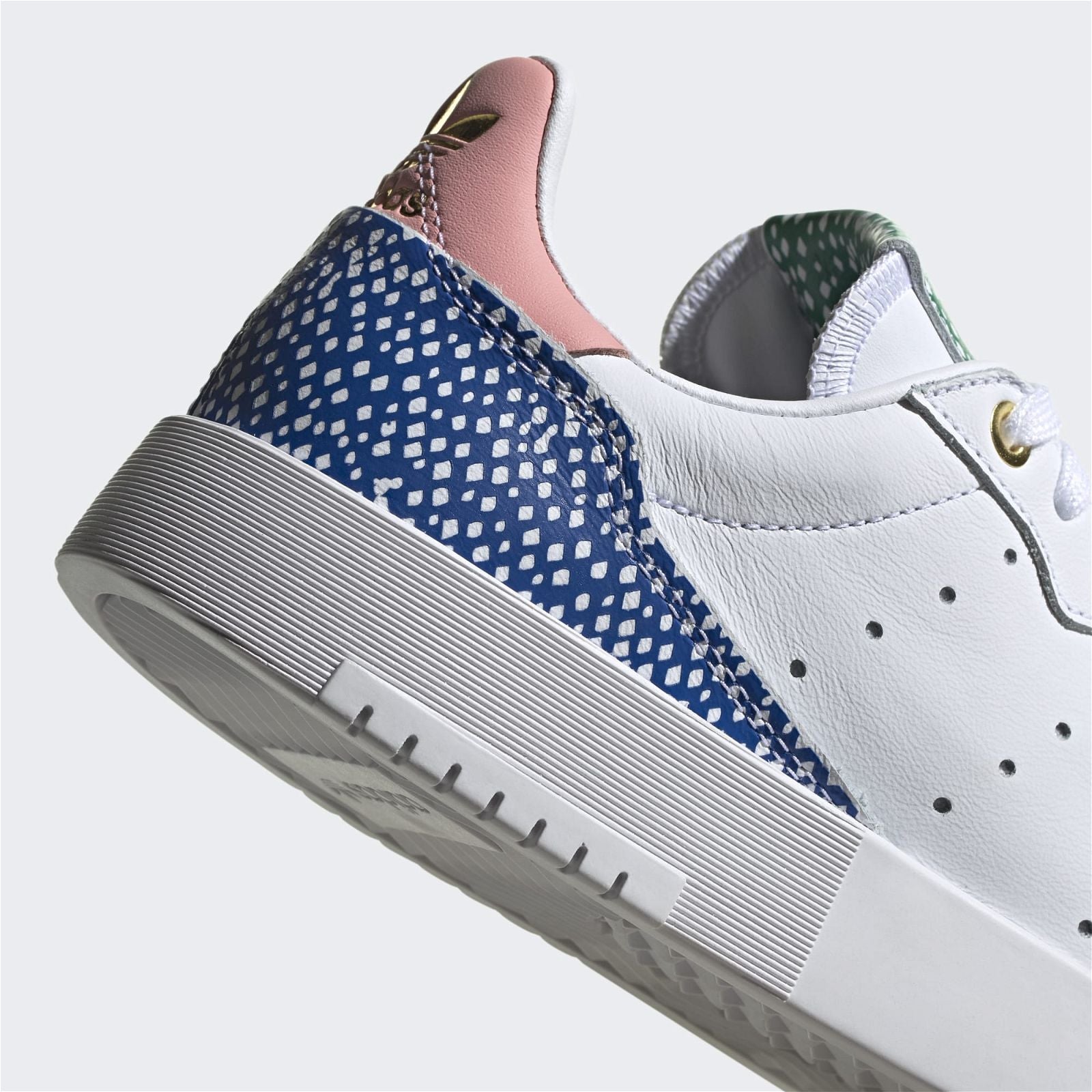 adidas Originals Womens Supercourt x Her Studio London Shoes - Diamond Print - ViaductClothing - -