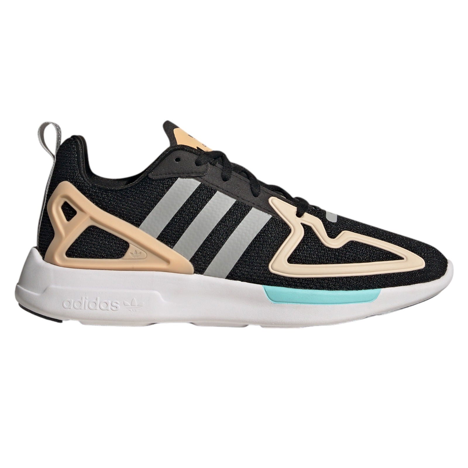 adidas Originals Womens ZX 2K Flux Trainers - Black - ViaductClothing - -