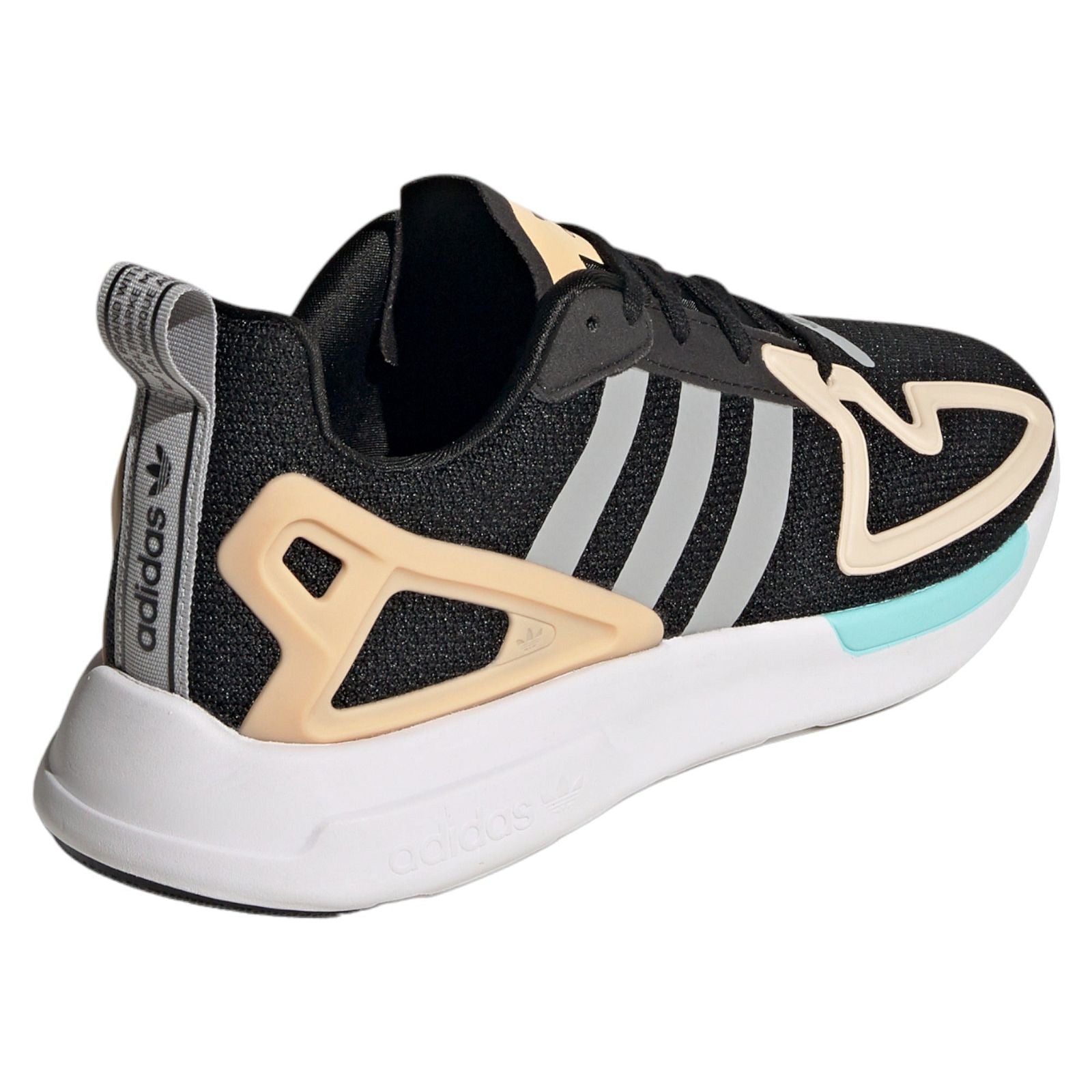 adidas Originals Womens ZX 2K Flux Trainers - Black - ViaductClothing - -