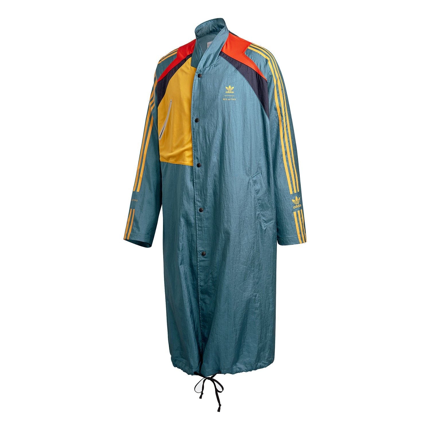 adidas Originals X Bed J.W. Ford Long Coat - Green - ViaductClothing - -