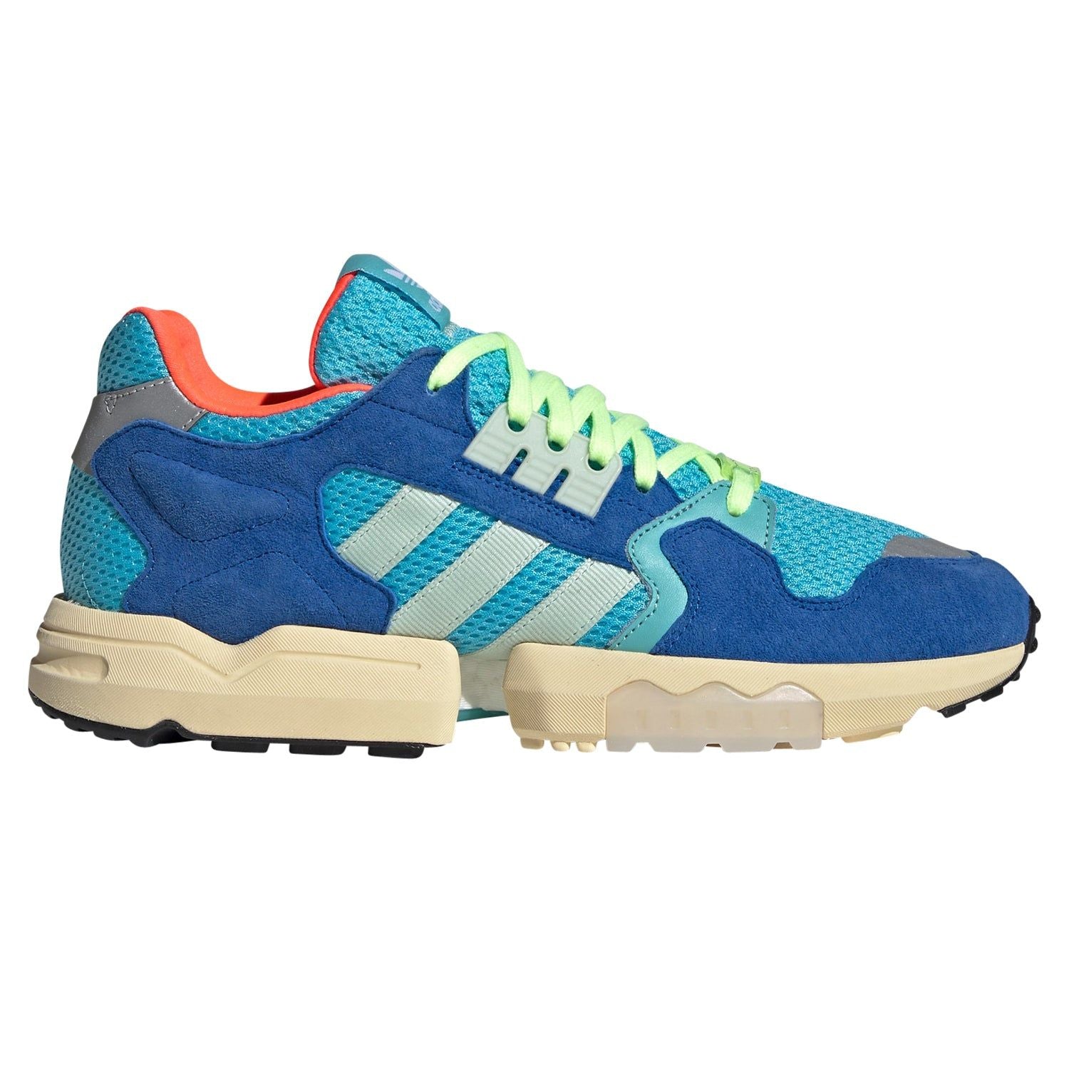 adidas Originals ZX Torsion Shoes - Bright Cyan - ViaductClothing - -