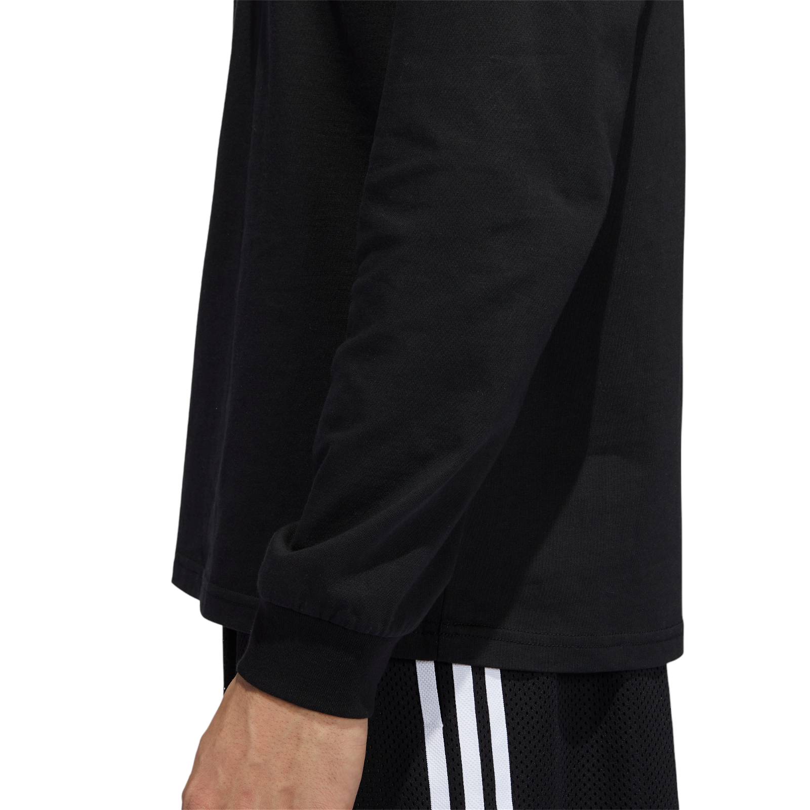 adidas Originals Zander Photo Long Sleeve T-Shirt - Black - ViaductClothing - -