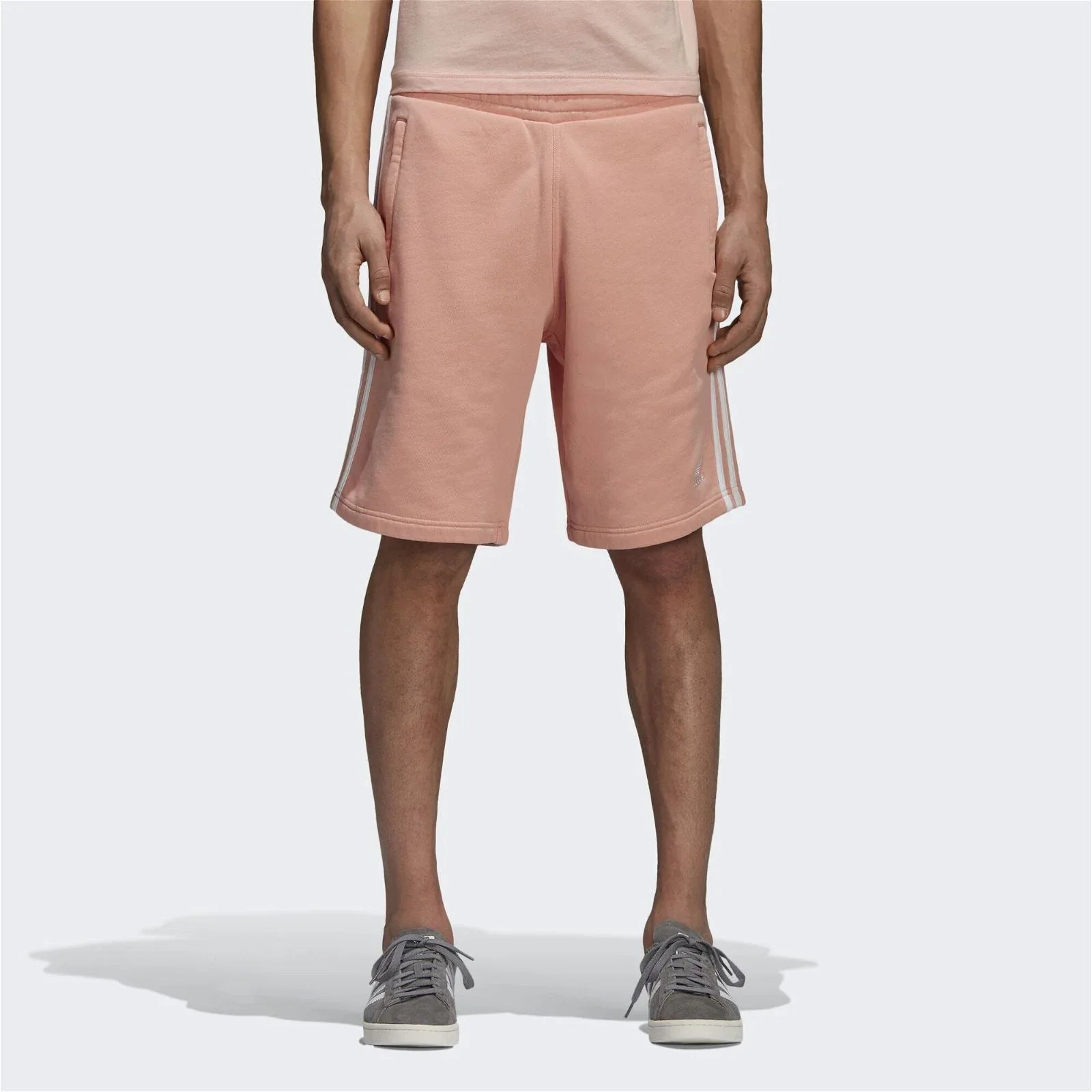adidas Originals adicolor 3-Stripe Shorts - Pink - ViaductClothing