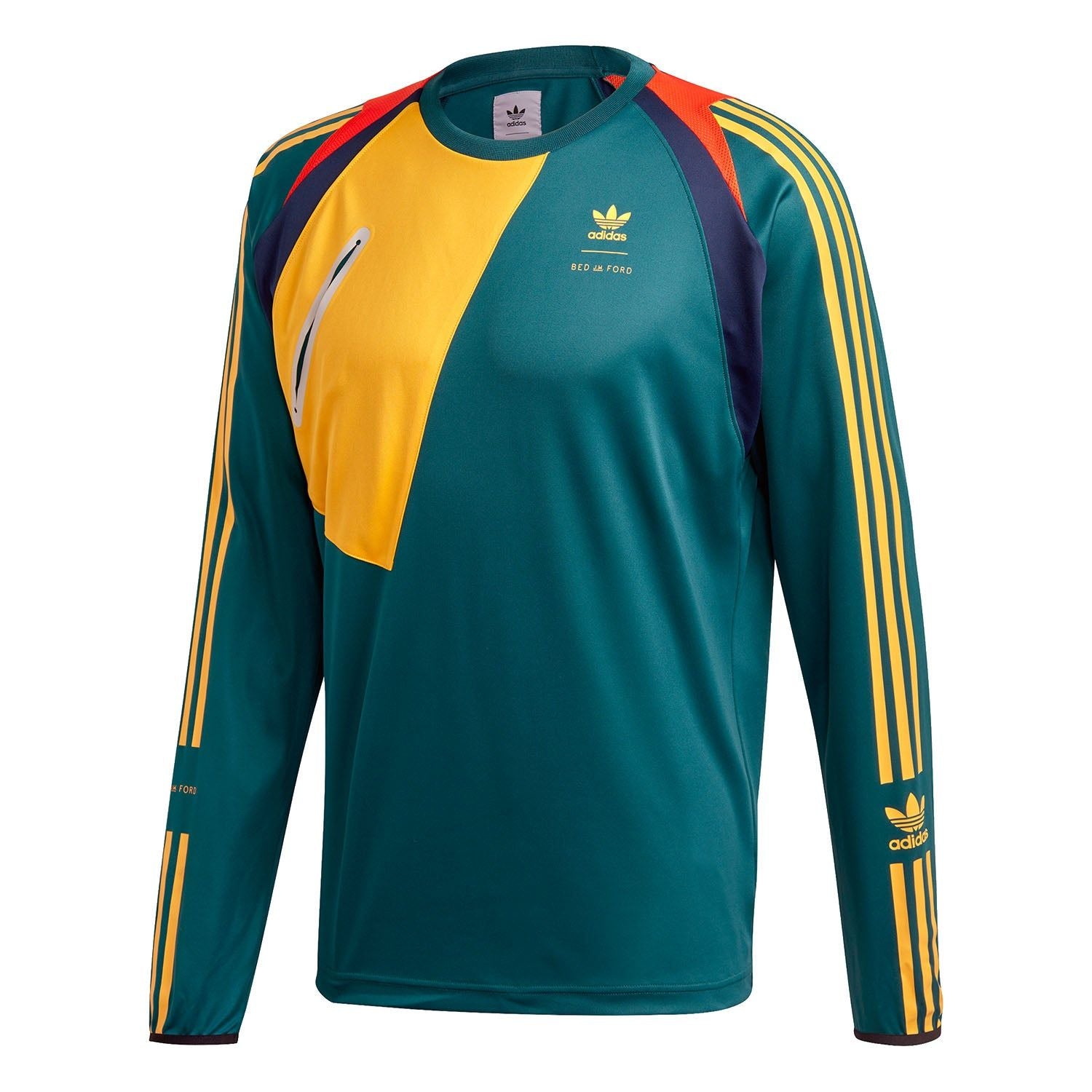 adidas Originals x Bed J.W. Ford Game Jersey - Green - ViaductClothing - -