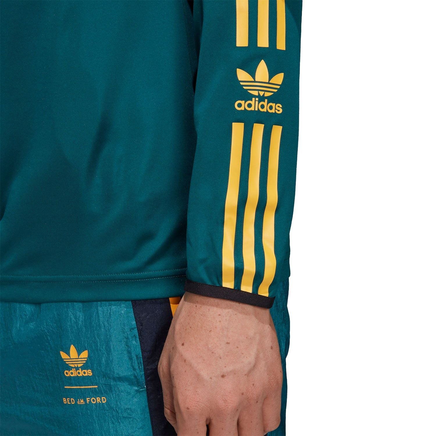 adidas Originals x Bed J.W. Ford Game Jersey - Green - ViaductClothing - -