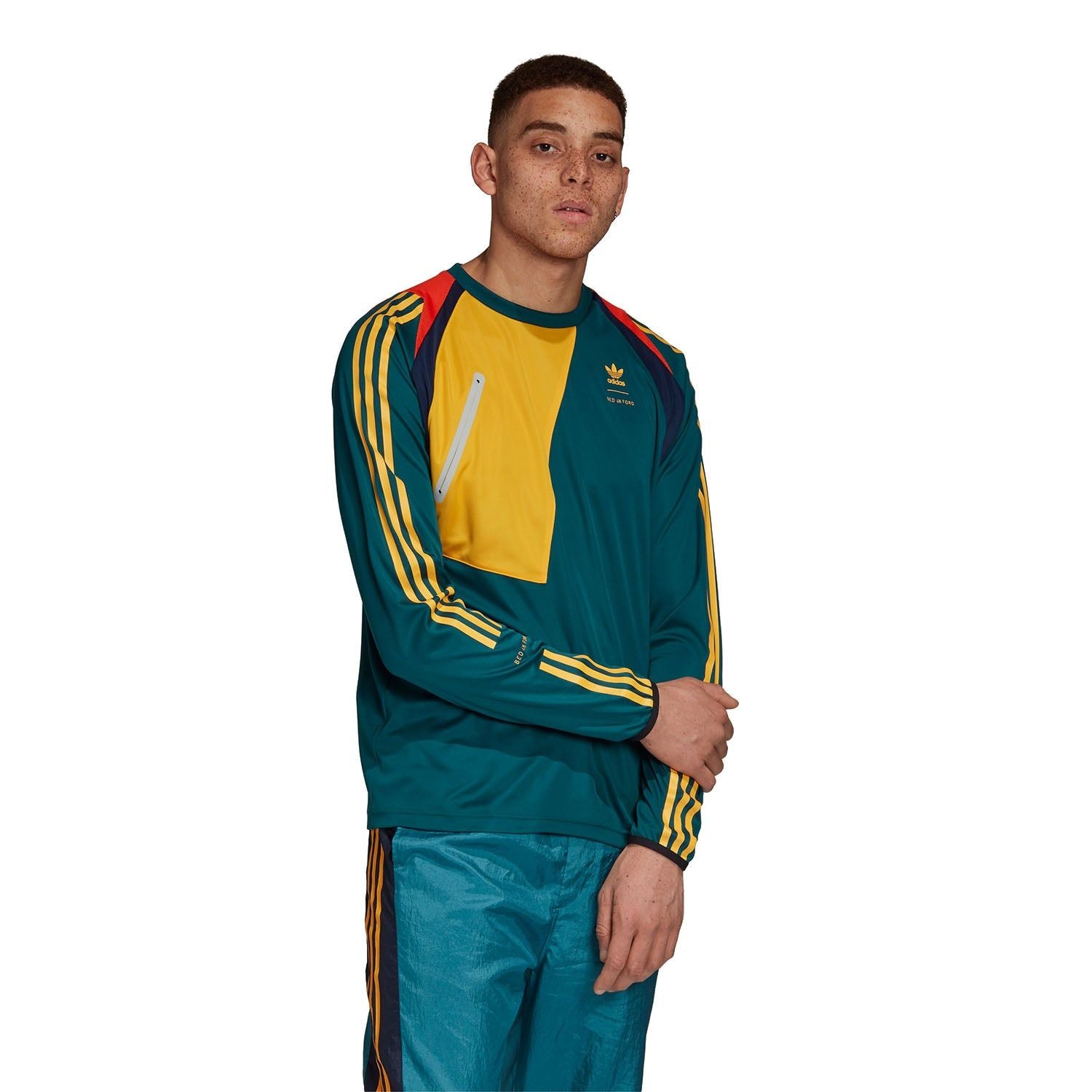 adidas Originals x Bed J.W. Ford Game Jersey - Green - ViaductClothing - -