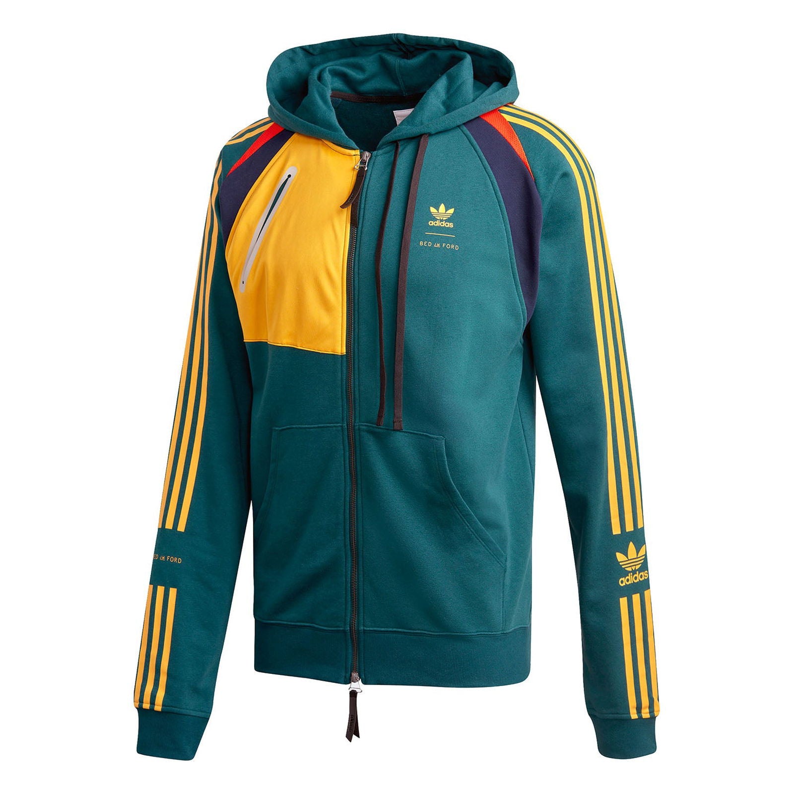 adidas Originals x Bed J.W. Ford Hoodie - Green - ViaductClothing - -