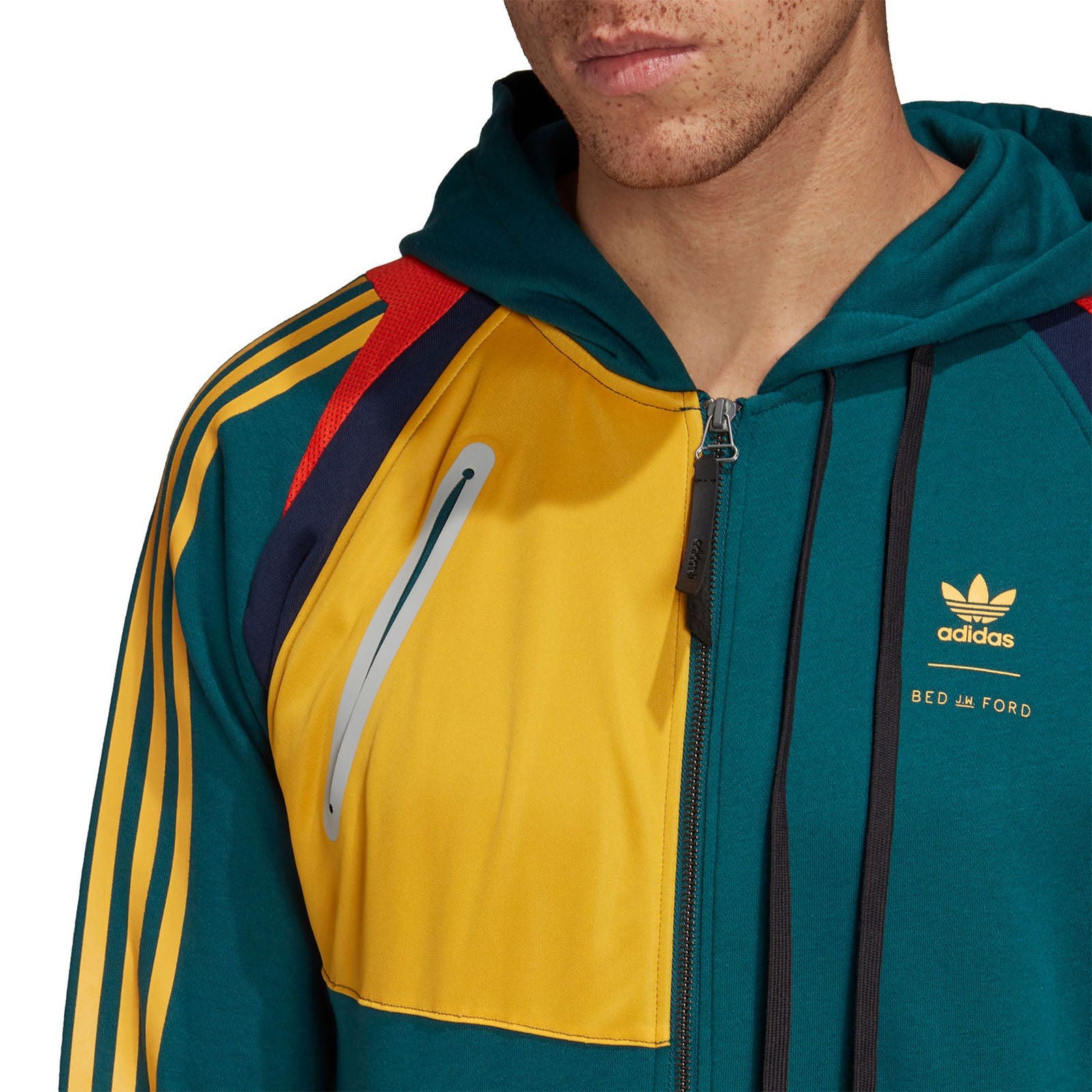 adidas Originals x Bed J.W. Ford Hoodie - Green - ViaductClothing - -