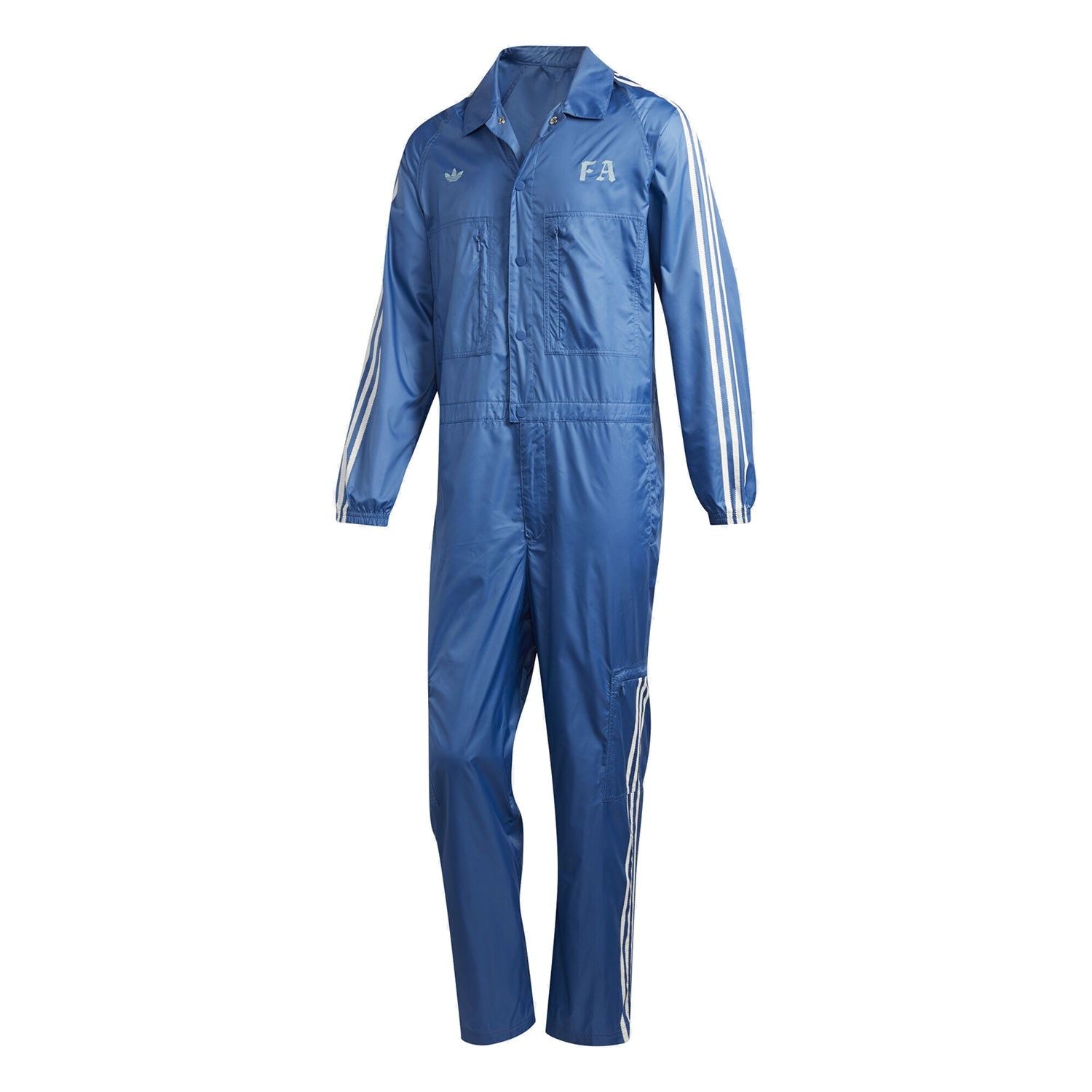 adidas Originals x Fucking Awesome Skateboarding Overalls - Blue - ViaductClothing - -