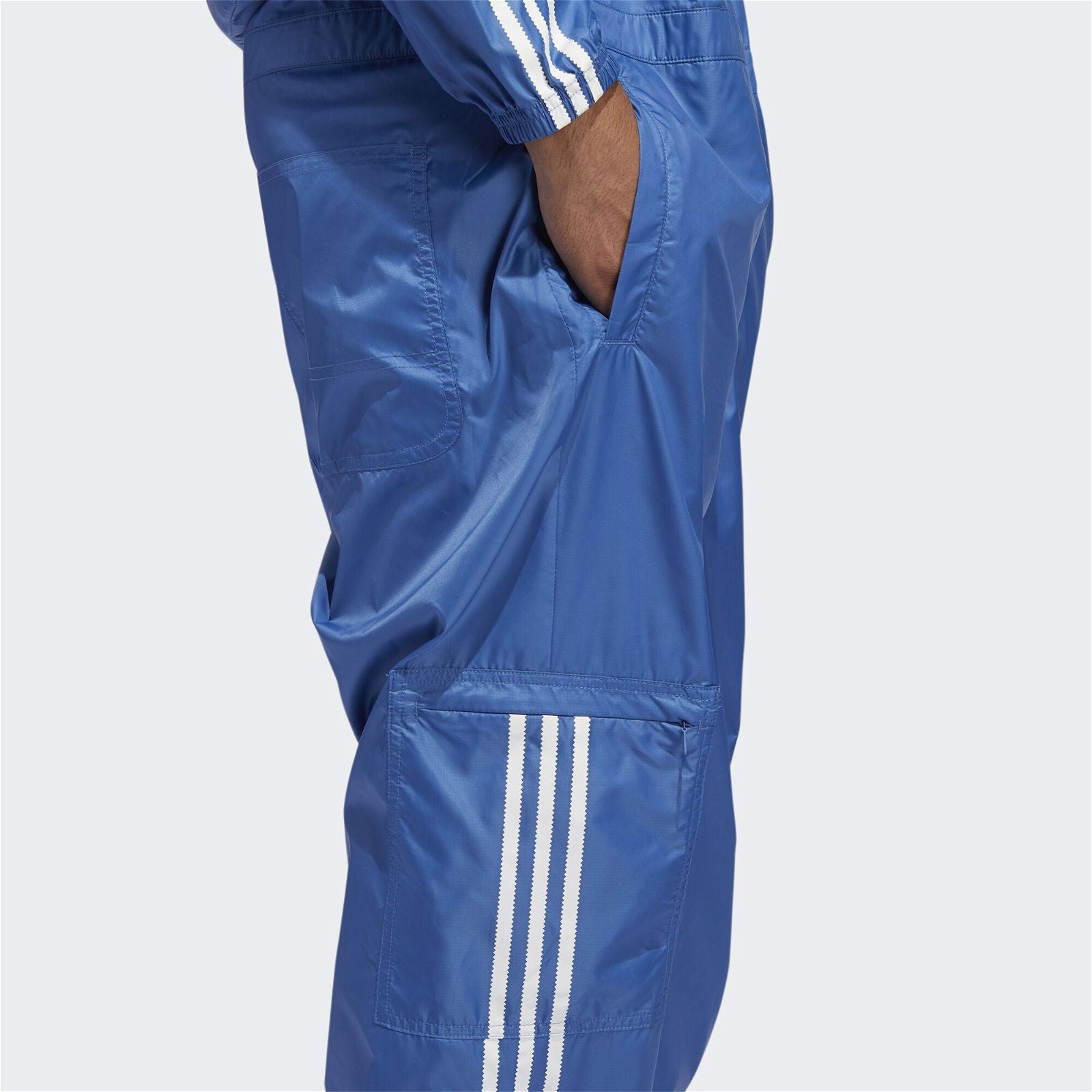 adidas Originals x Fucking Awesome Skateboarding Overalls - Blue - ViaductClothing - -