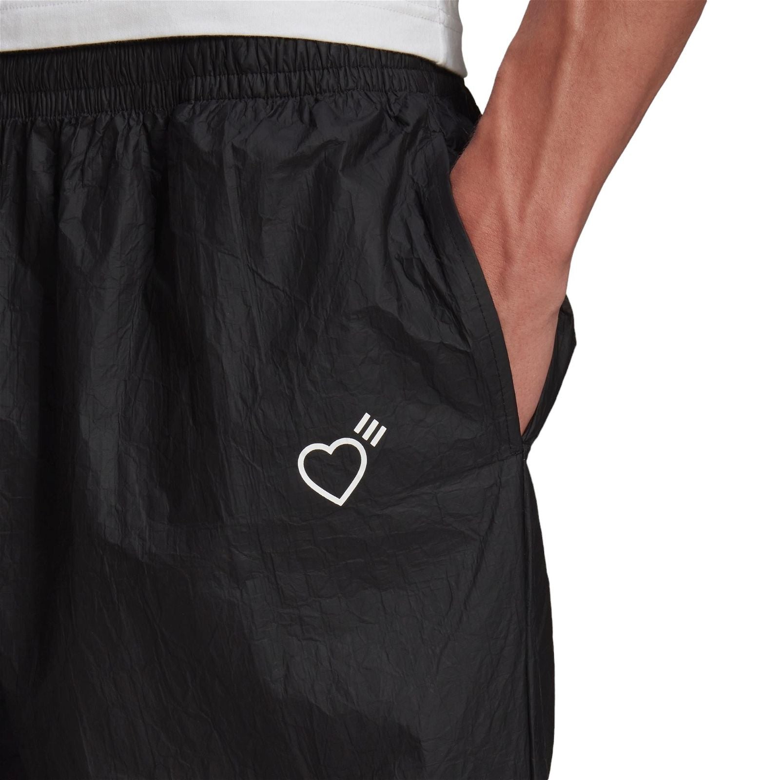 adidas Originals x Human Made TYVEK Track Pants - Black - ViaductClothing - -