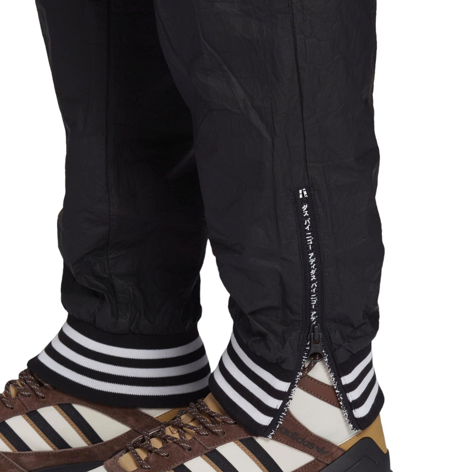 adidas Originals x Human Made TYVEK Track Pants - Black - ViaductClothing - -