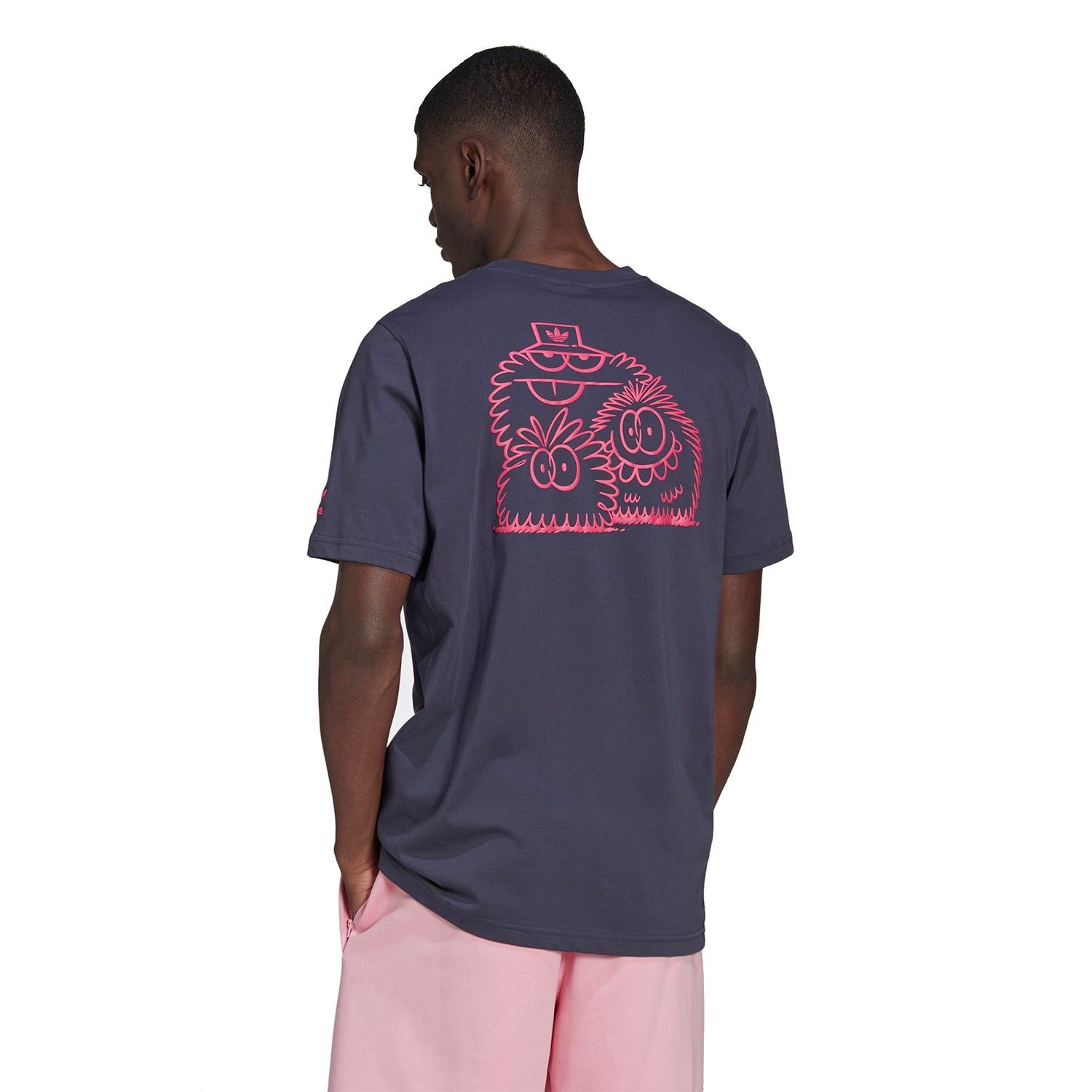 adidas Originals x Kevin Lyons Tee - Navy - ViaductClothing - -