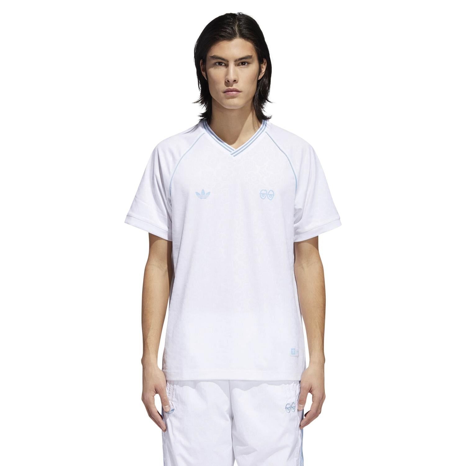 adidas Originals x Krooked Jersey - White - ViaductClothing - -