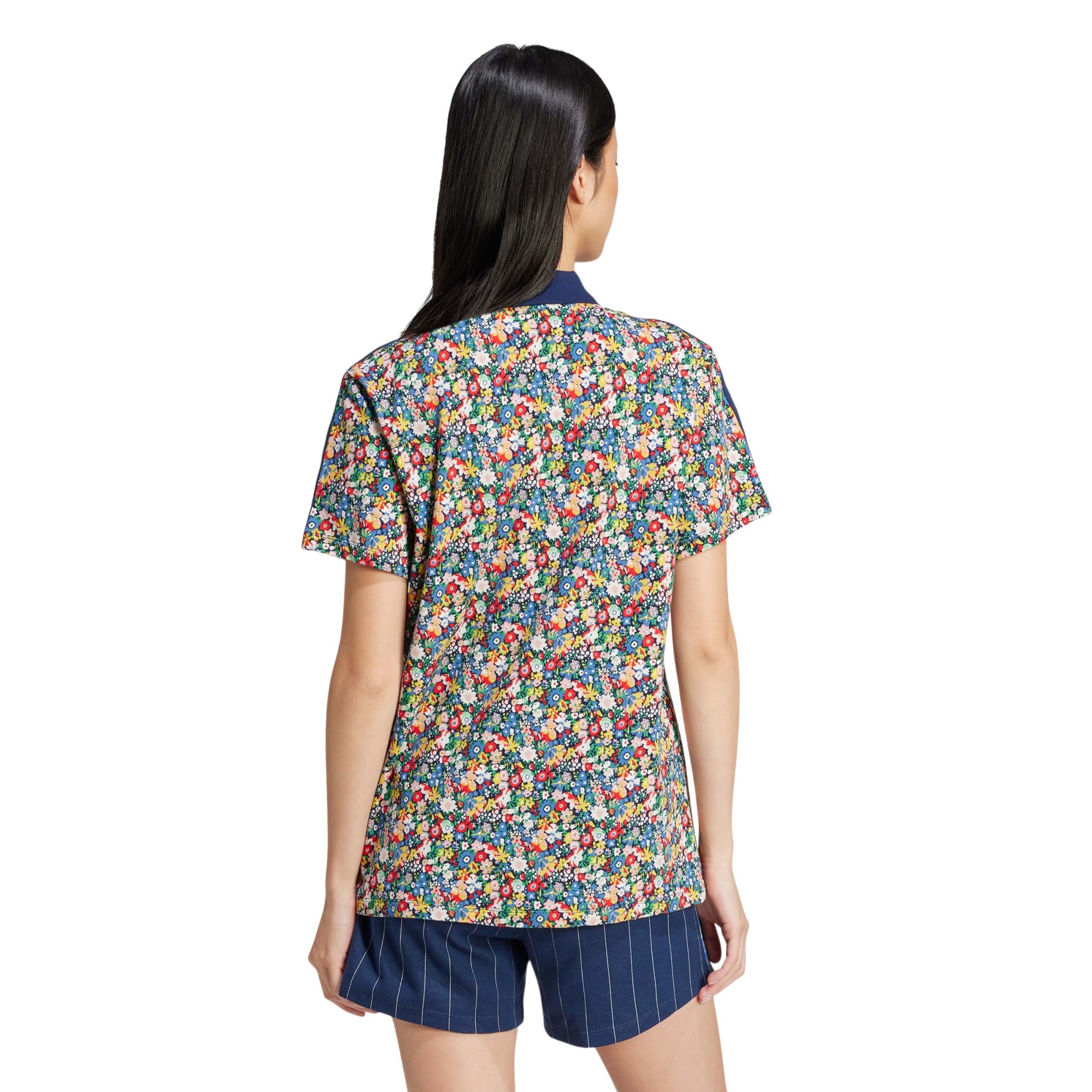 adidas Originals x Liberty London Women's Football Jersey - Multicolor / Night Indigo