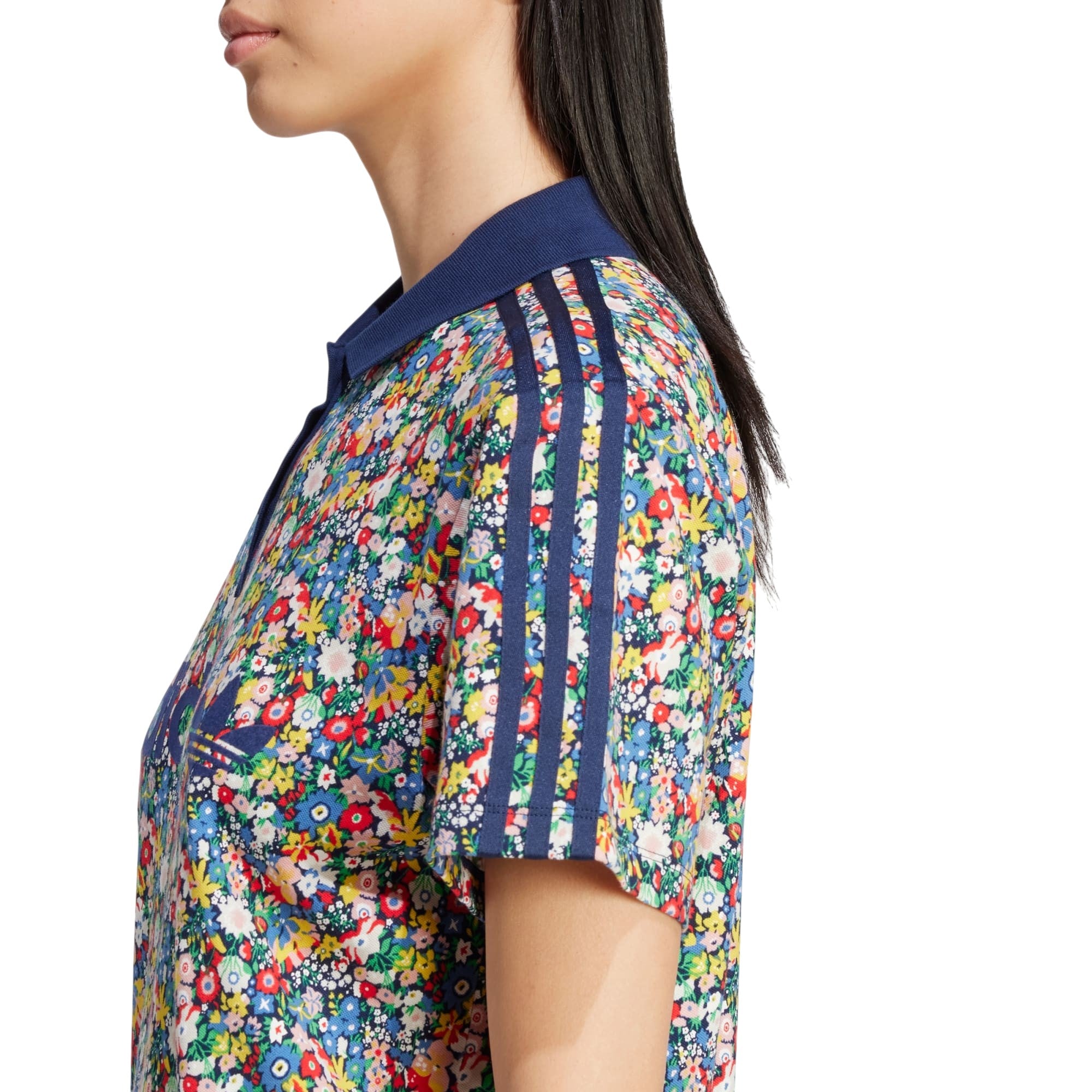 adidas Originals x Liberty London Women's Football Jersey - Multicolor / Night Indigo