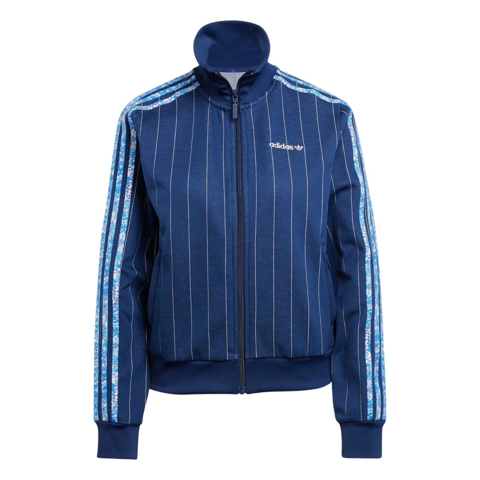 adidas Originals x Liberty London Tonal Blocked Track Top - Navy