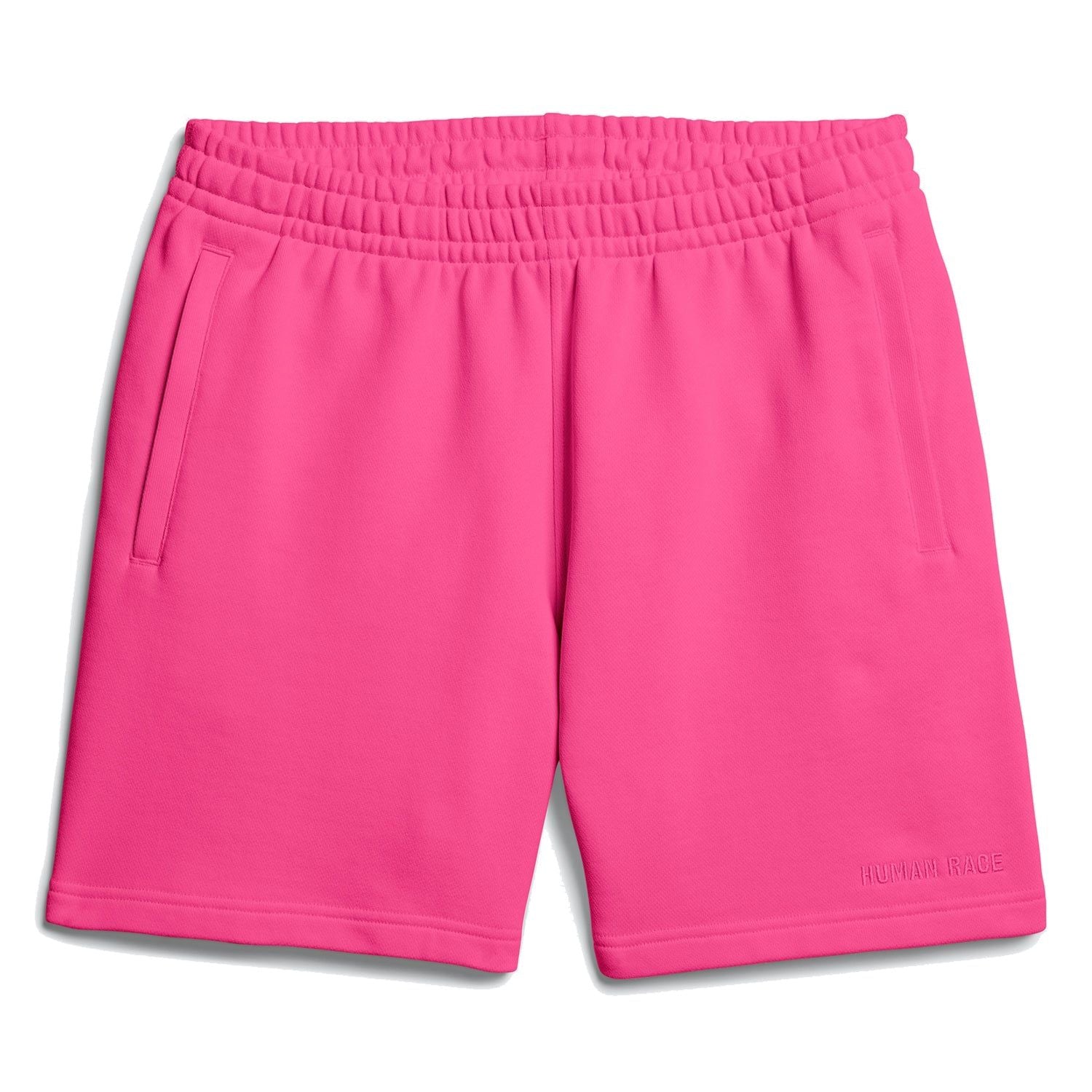 adidas Originals x Pharrell Williams Unisex Basic Shorts - Solar Pink - ViaductClothing - -