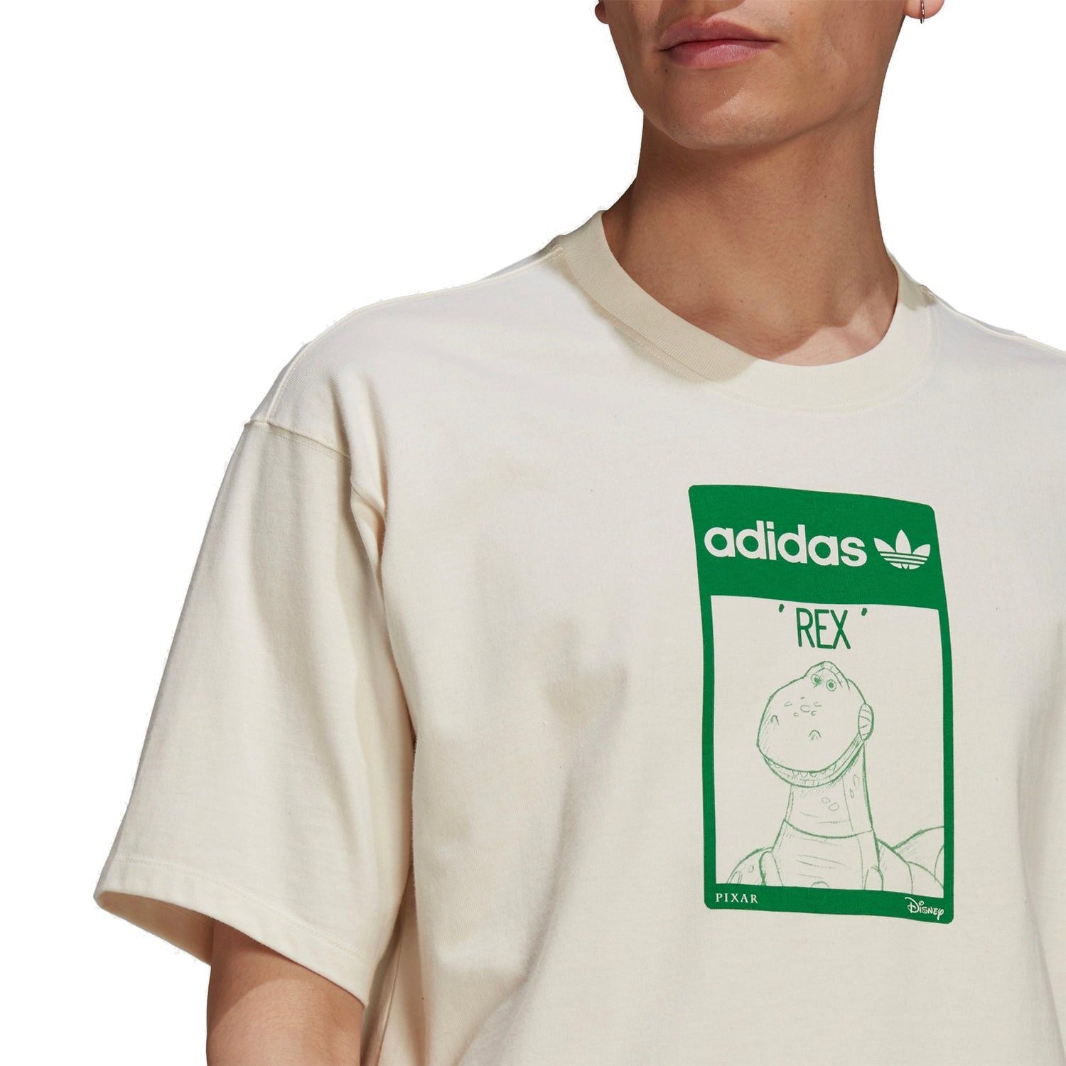 adidas Originals x Toy Story Rex Unisex T-Shirt - Beige - ViaductClothing - -