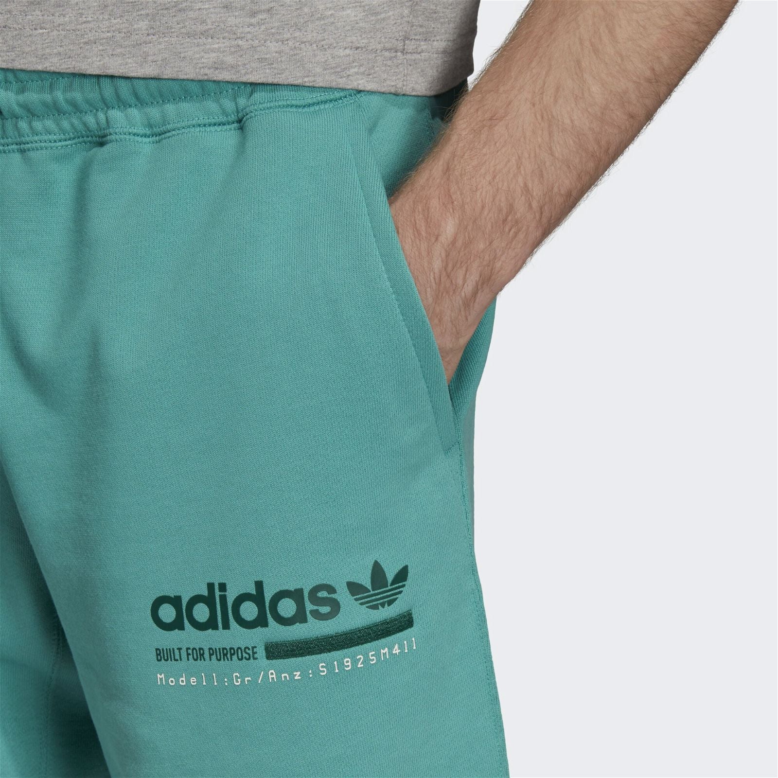 adidas Orignals Kaval Fleece Shorts - Green - ViaductClothing - -