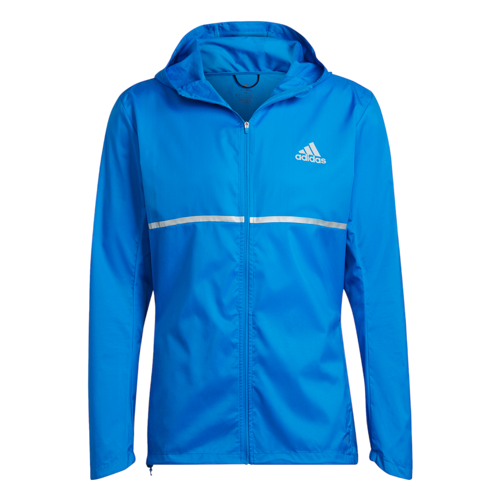 adidas Own The Run Full ZIp Running Jacket - Blue - ViaductClothing - -