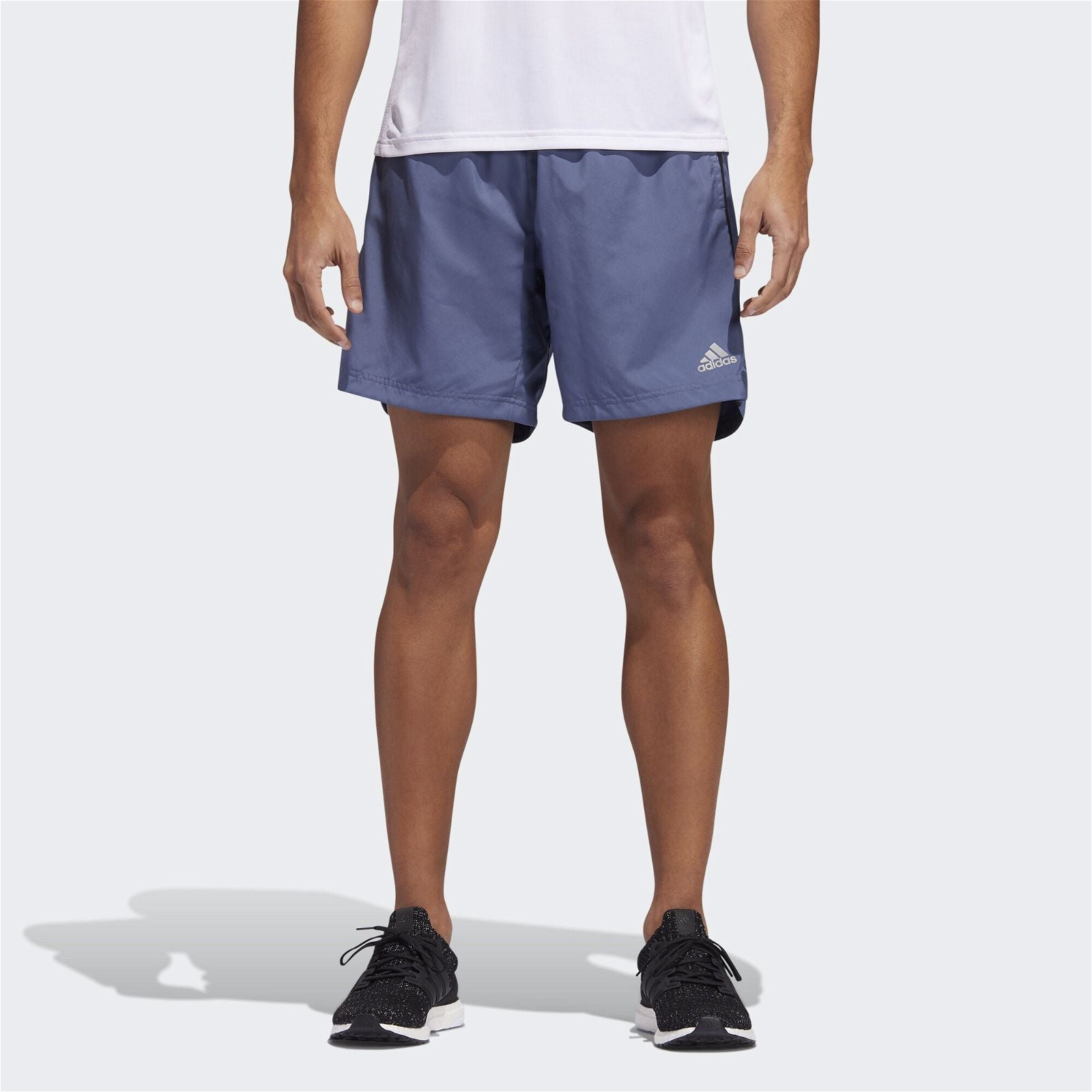 adidas Own the Run Shorts - Blue - ViaductClothing - -