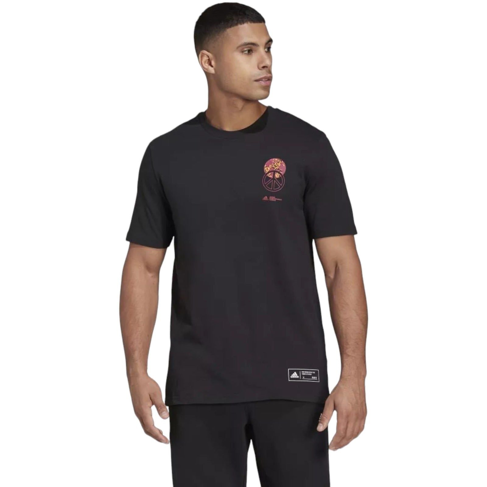 adidas Paris Graphic T-Shirt - Black - ViaductClothing - -