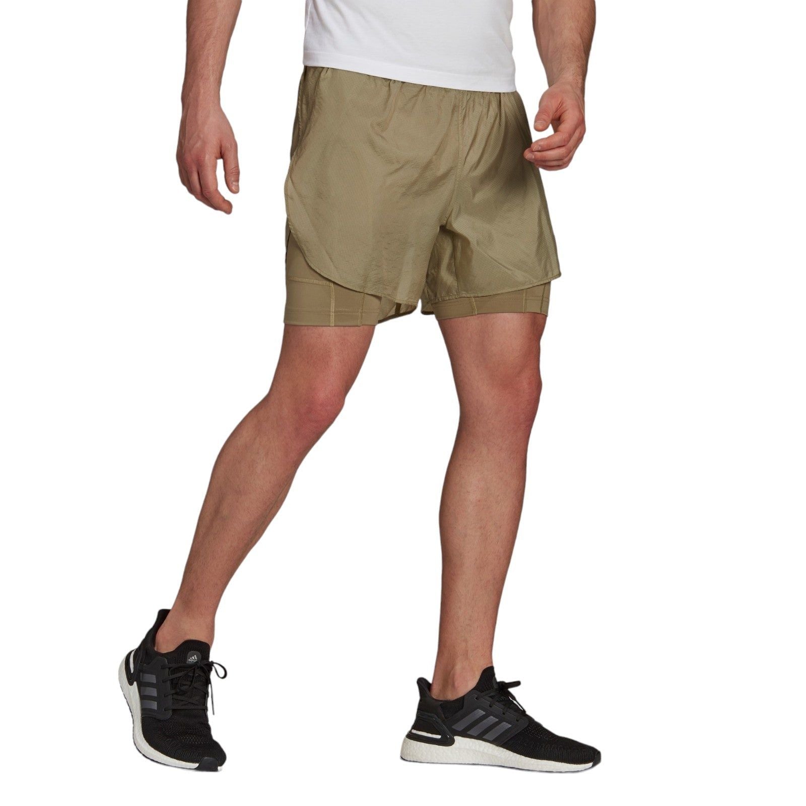 adidas Parley Mission Kit Run for the Oceans Short - Green - ViaductClothing - -
