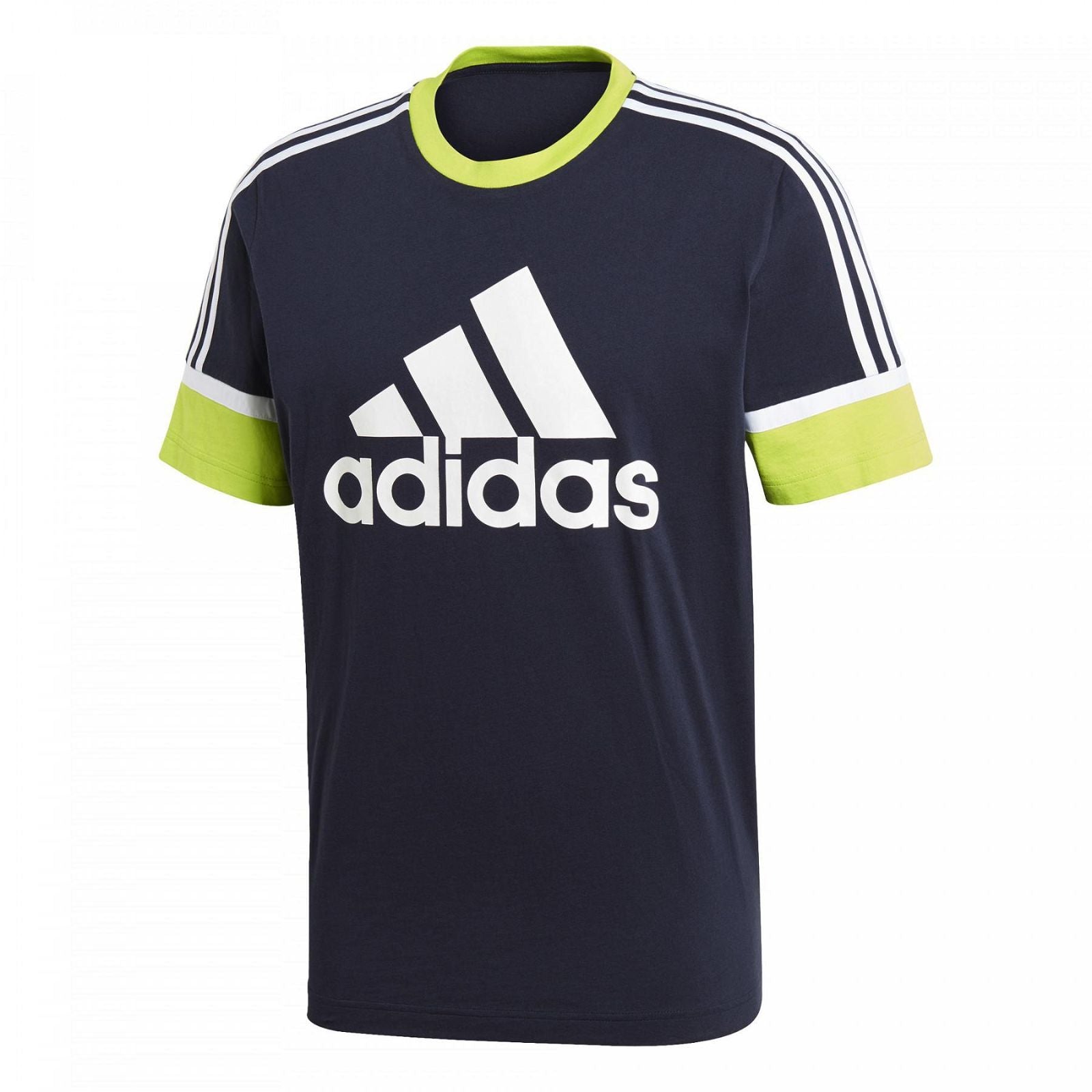 adidas Performance Linear Logo Tee - Navy - ViaductClothing - -