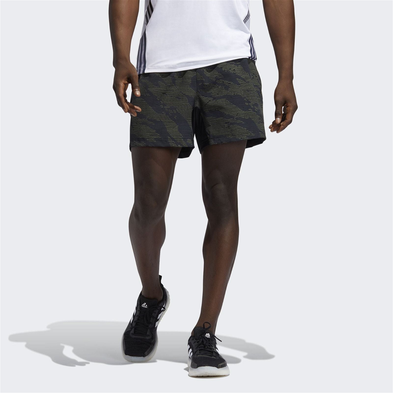 adidas Performance TKY Camo Shorts - Black - ViaductClothing - -